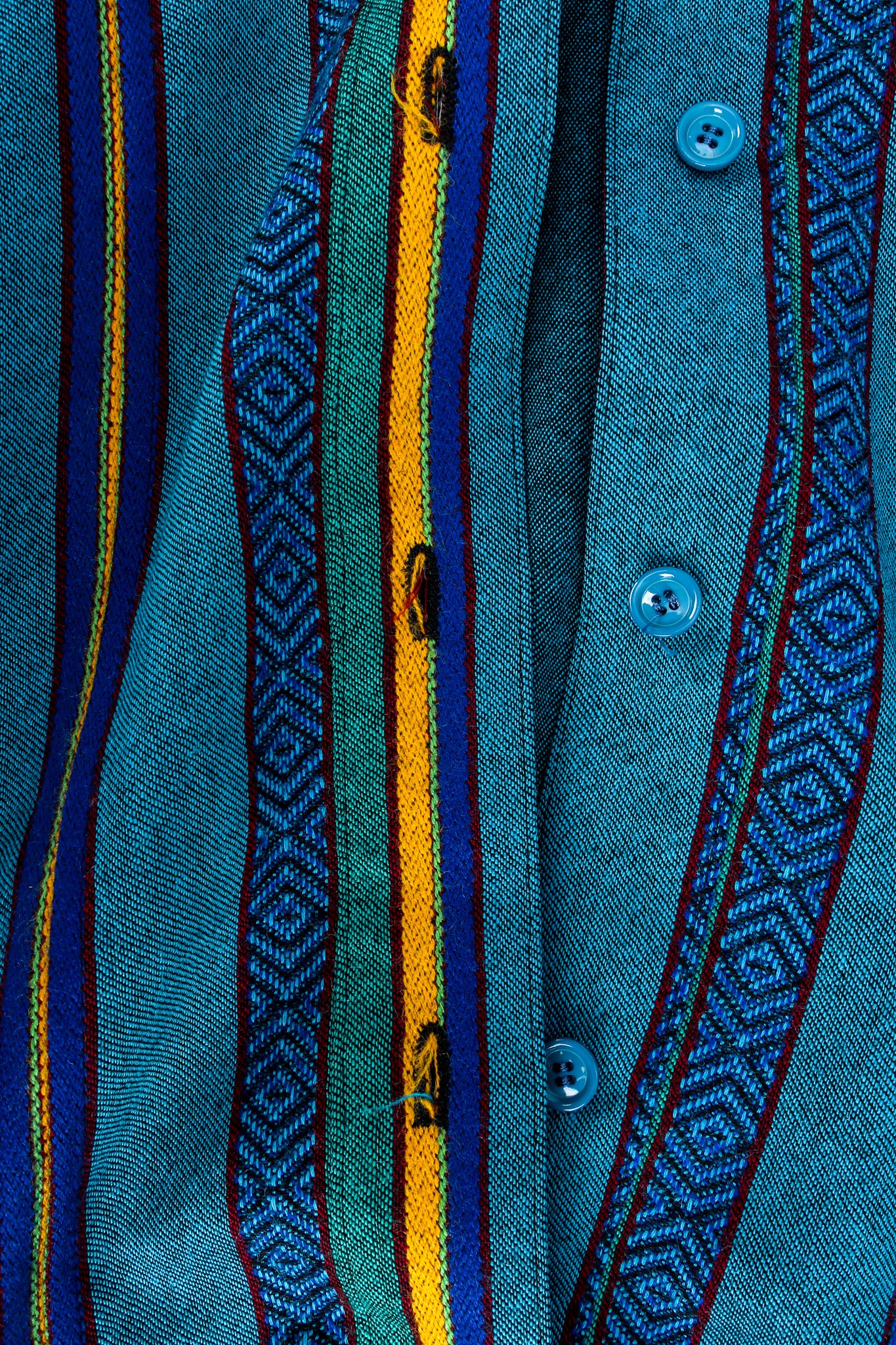 Striped Wool Dress - Image 6