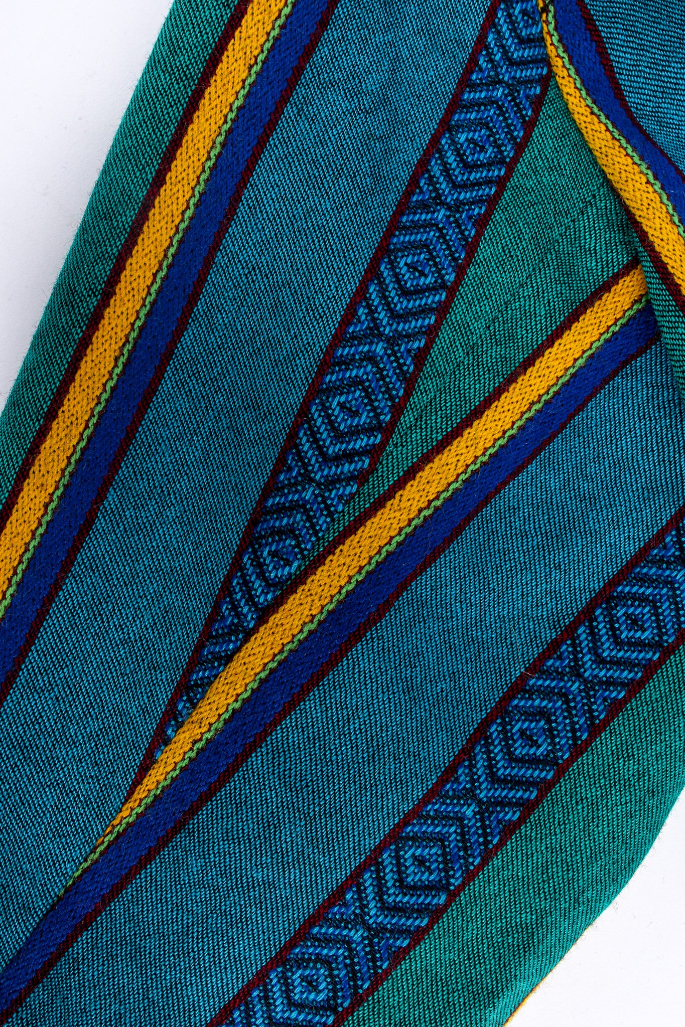 Striped Wool Dress - Image 7