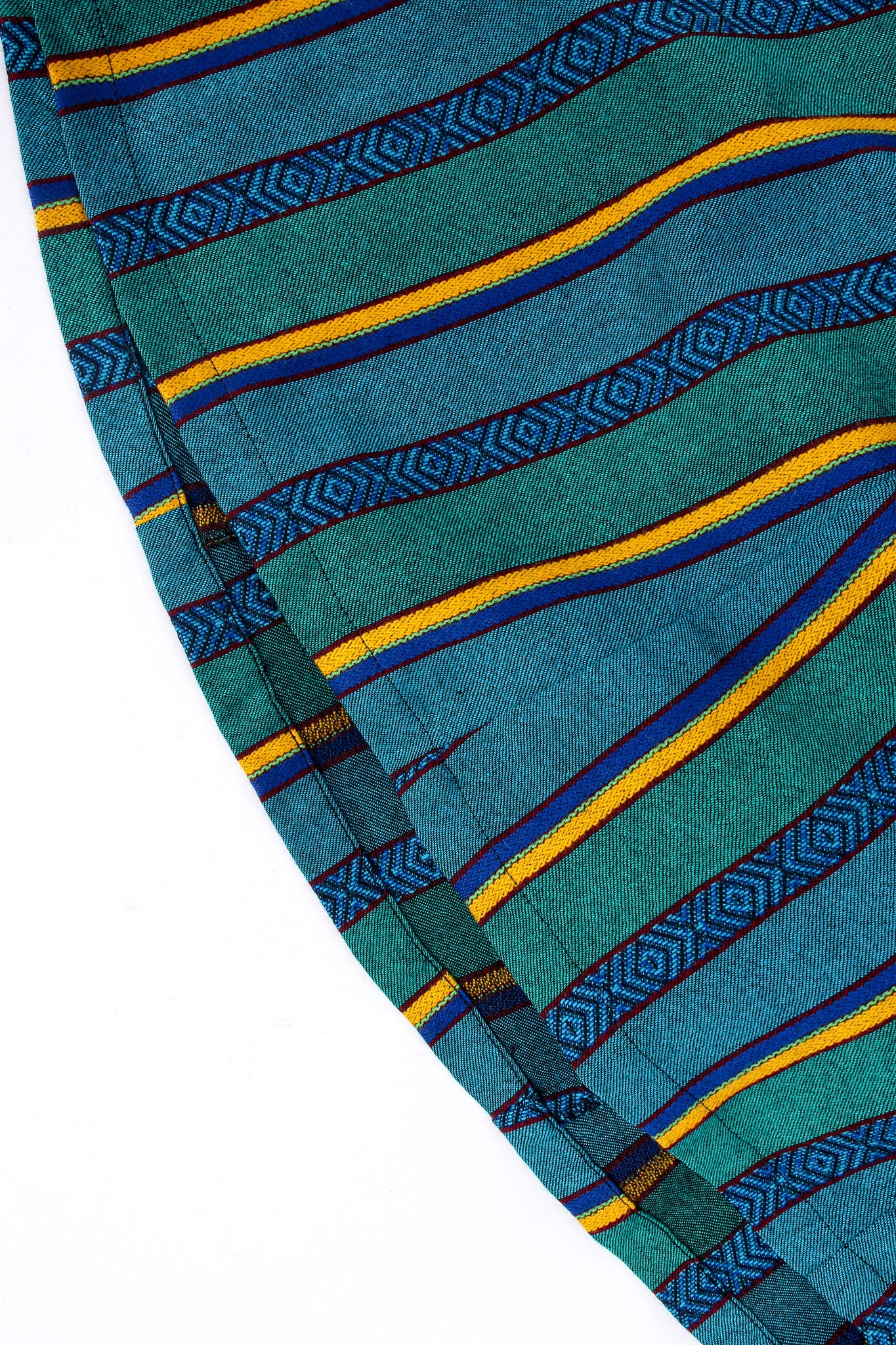 Striped Wool Dress - Image 8