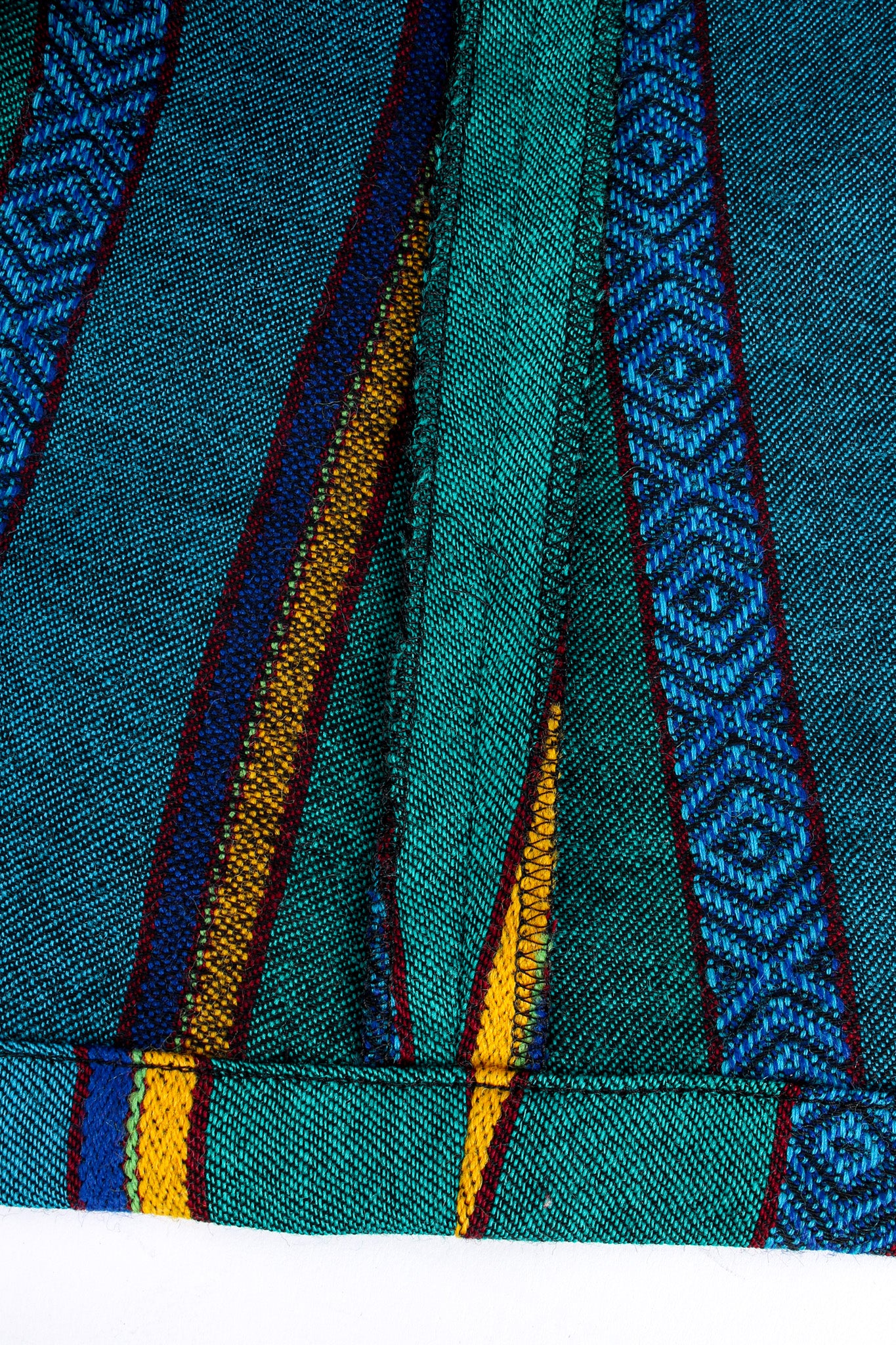 Striped Wool Dress - Image 9