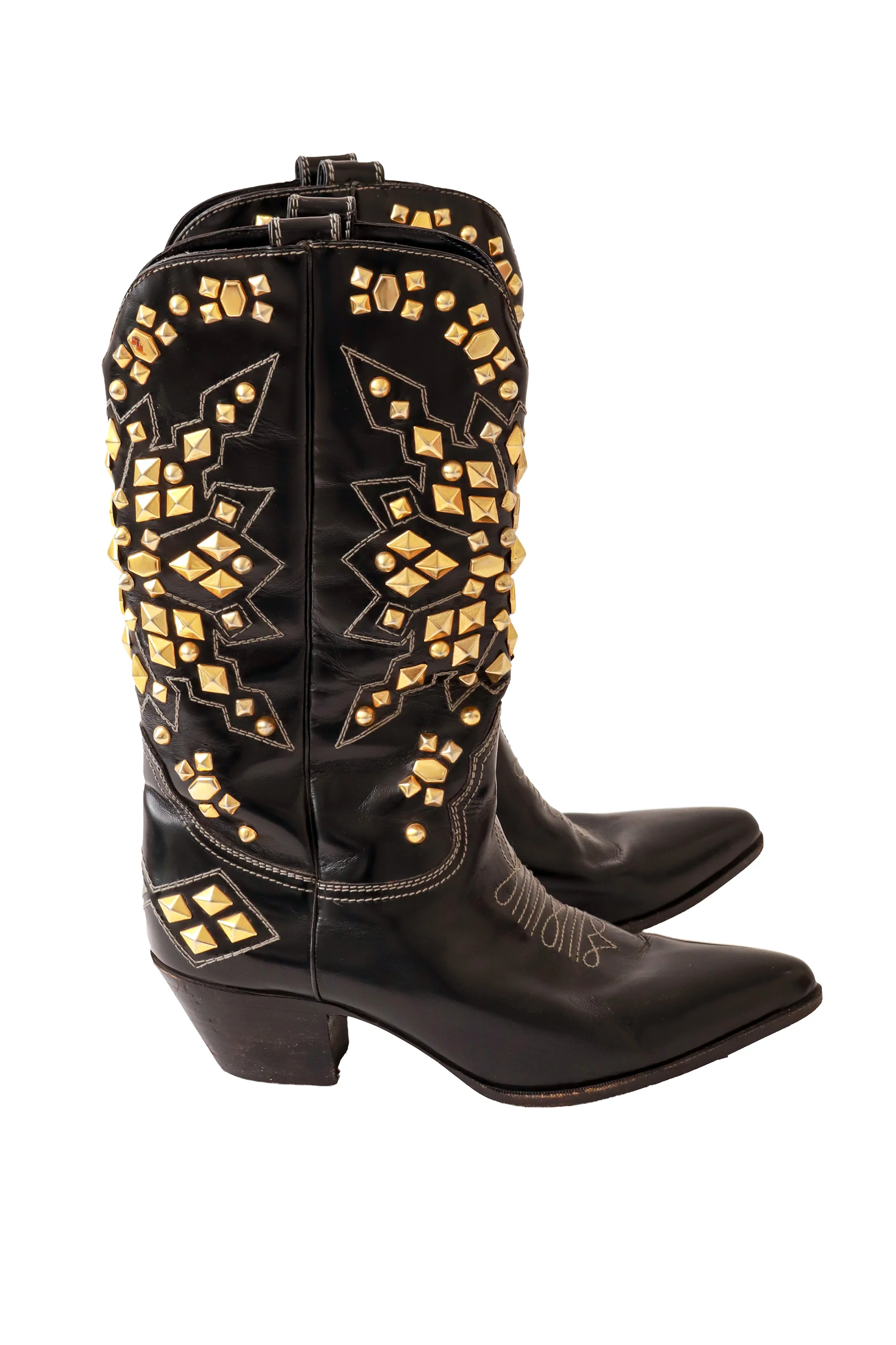 Studded Cowboy Boots - Image 2