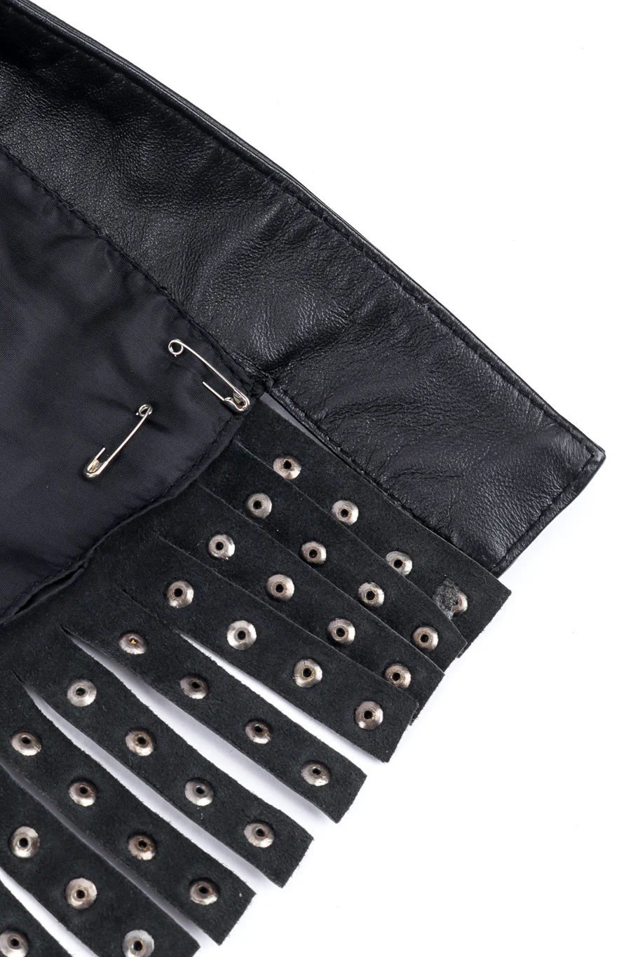 Studded Leather Coat - Image 14