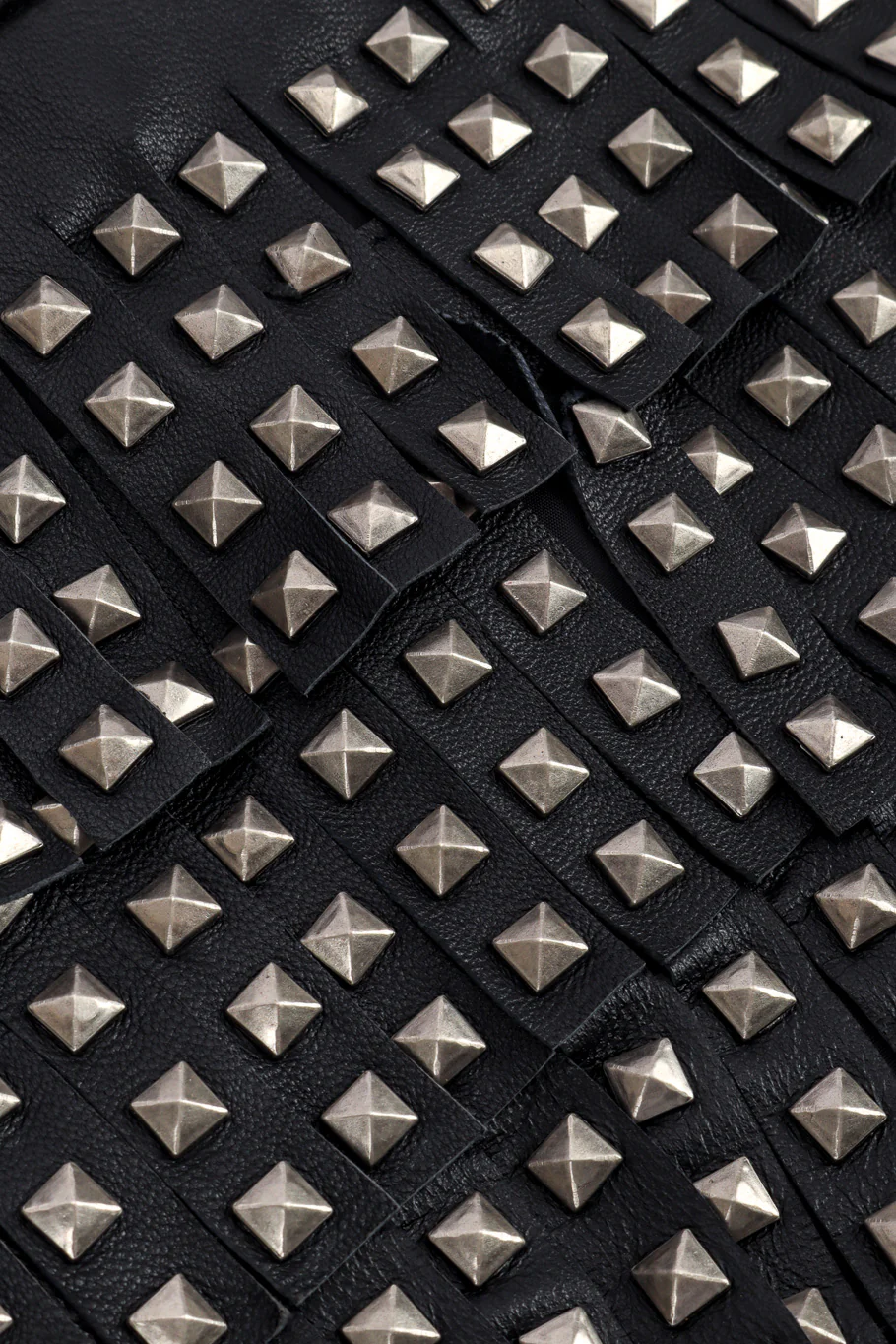 Studded Leather Coat - Image 8
