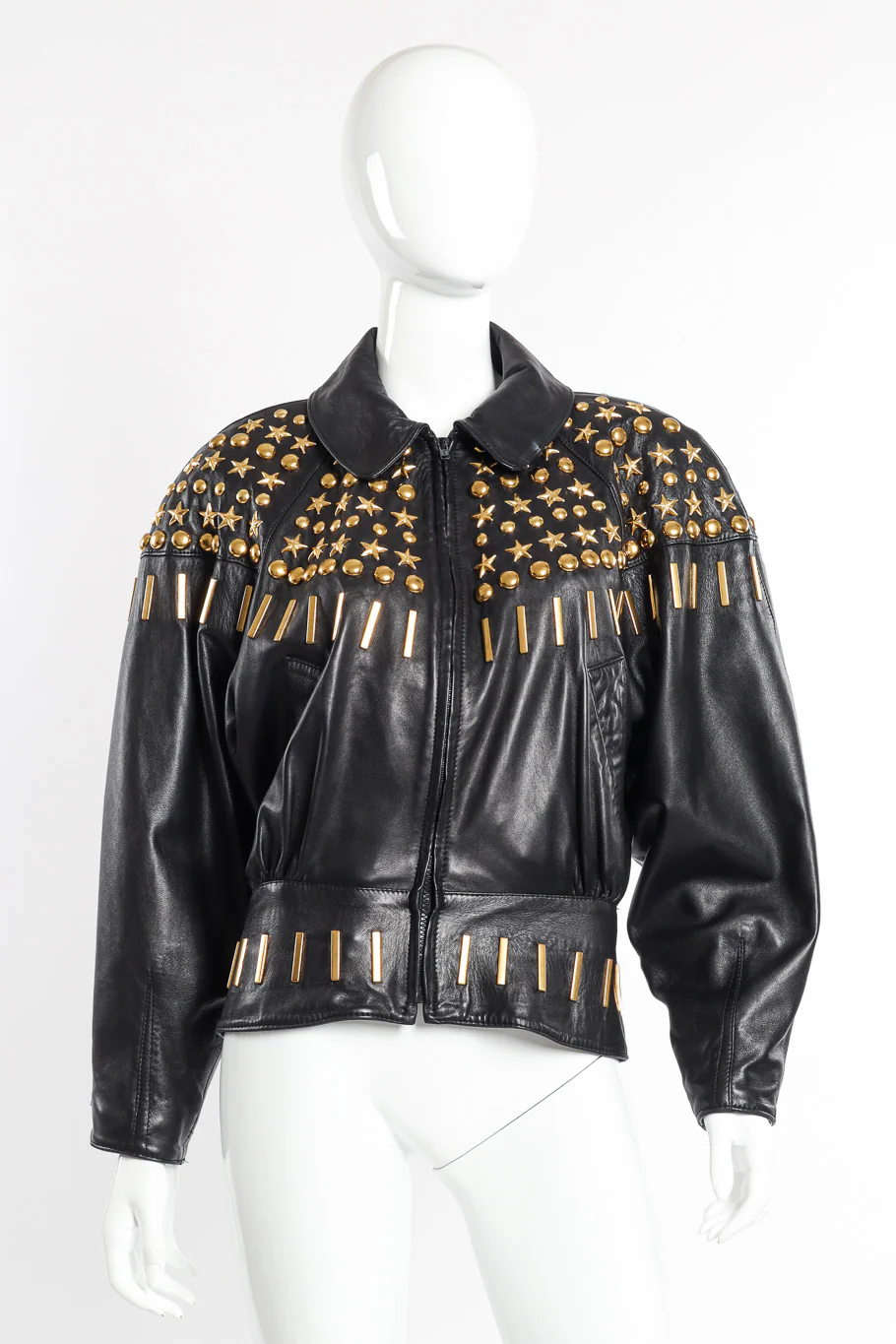 Studded Leather Jacket
