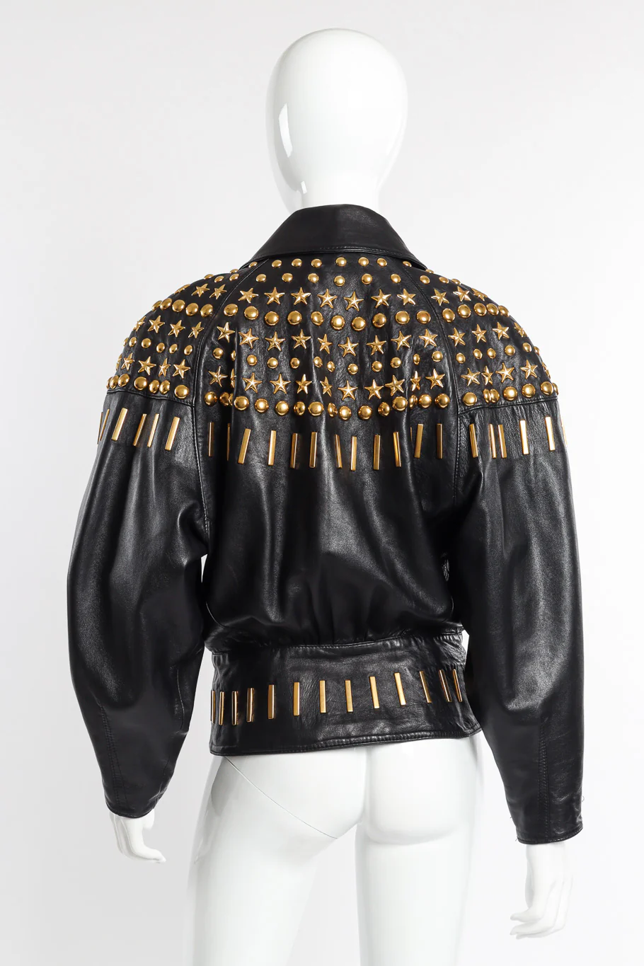 Studded Leather Jacket - Image 3