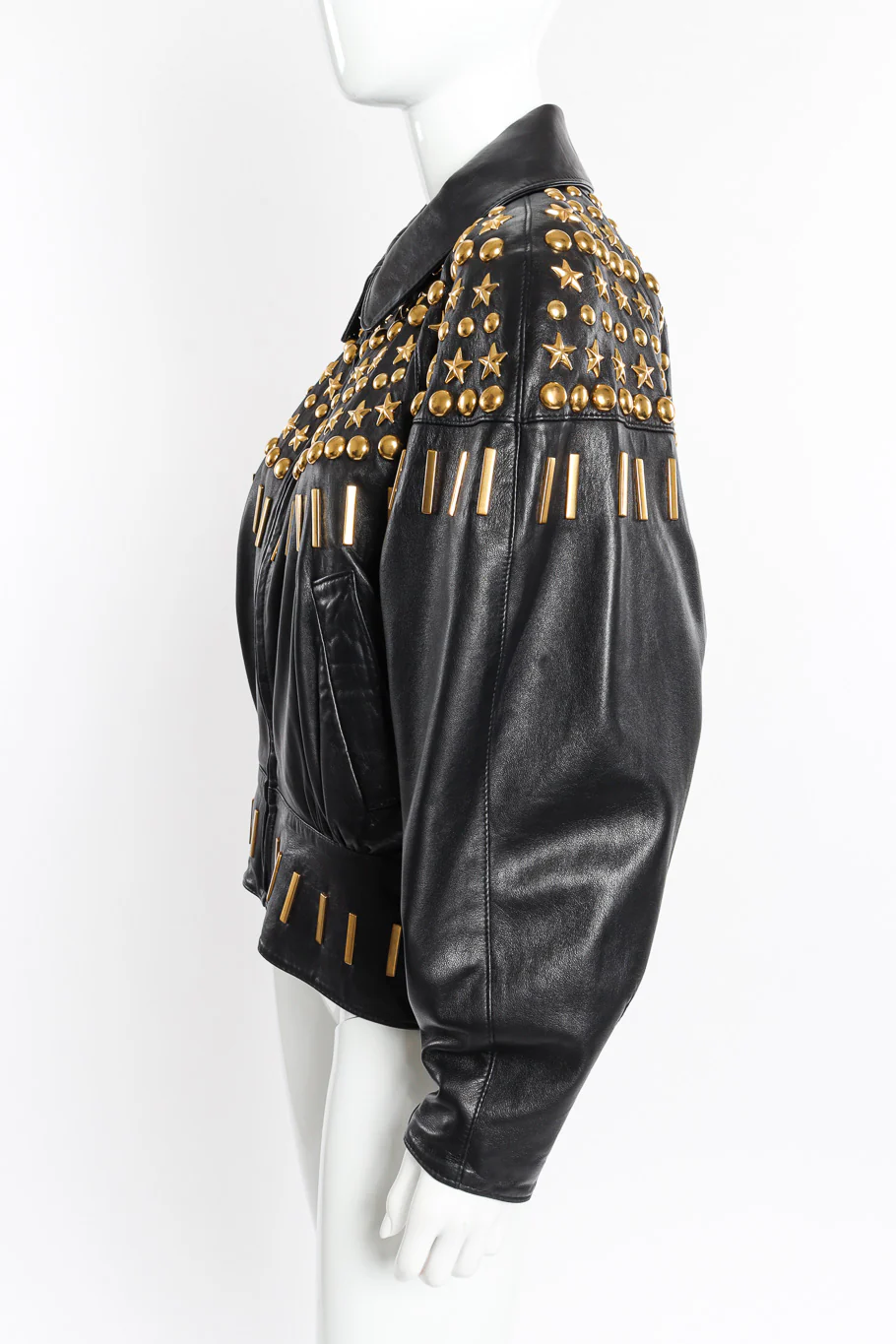 Studded Leather Jacket - Image 5