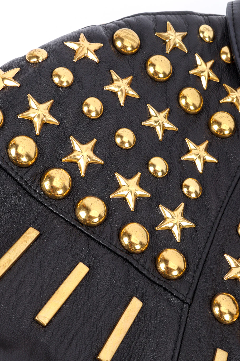 Studded Leather Jacket - Image 6