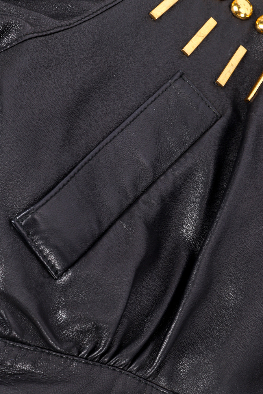 Studded Leather Jacket - Image 8