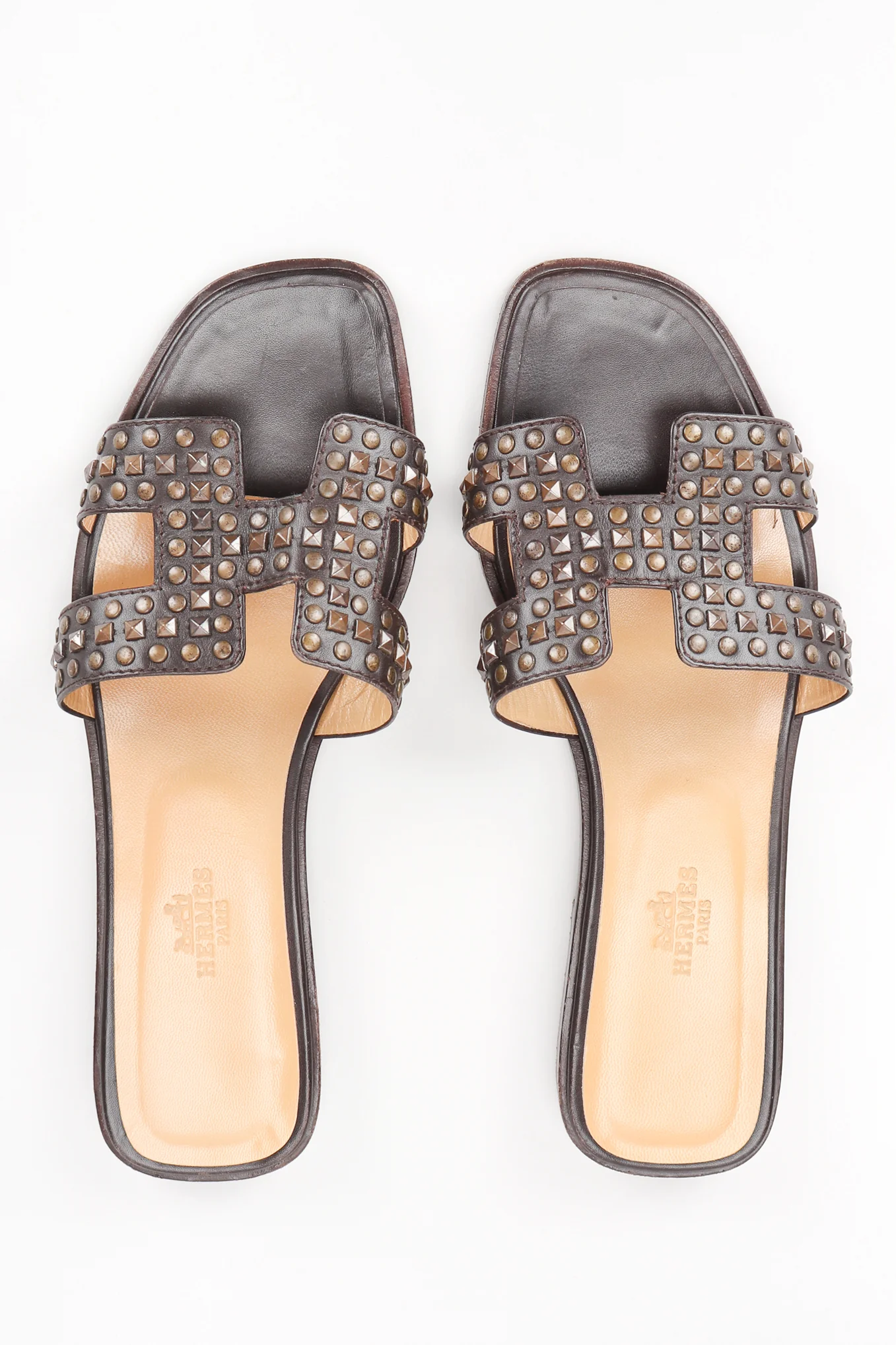 Studded Leather Oran Sandal - Image 3
