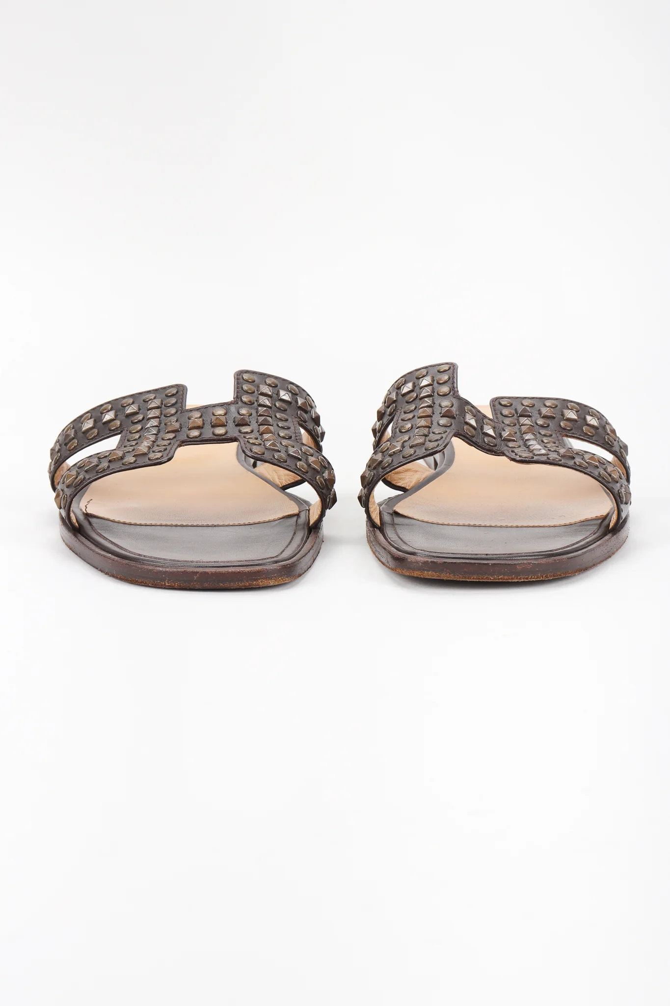 Studded Leather Oran Sandal - Image 6