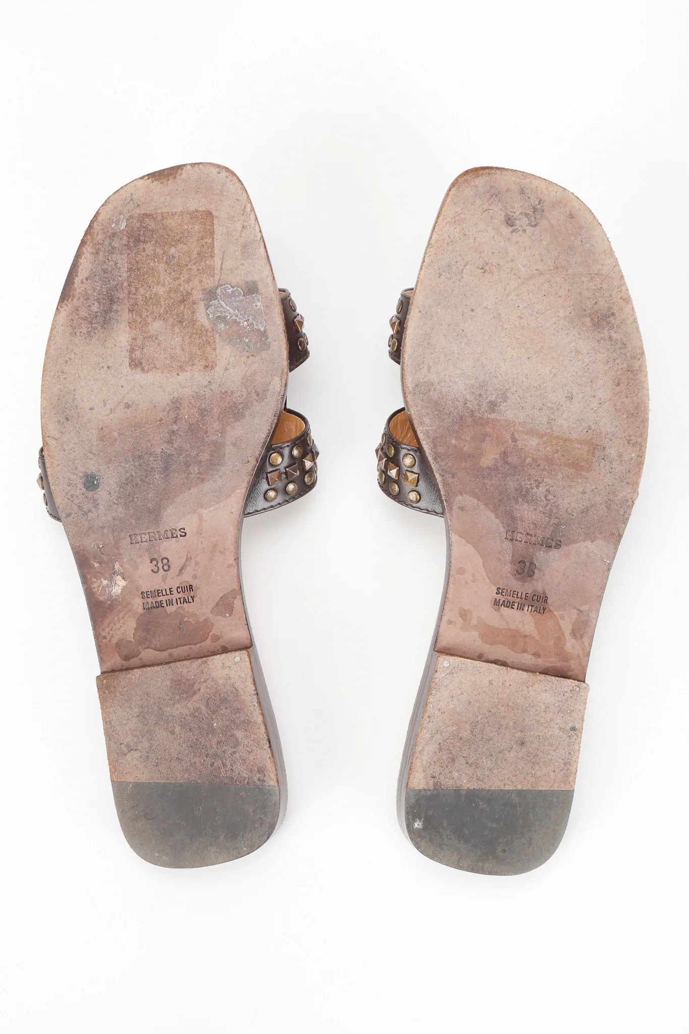 Studded Leather Oran Sandal - Image 9