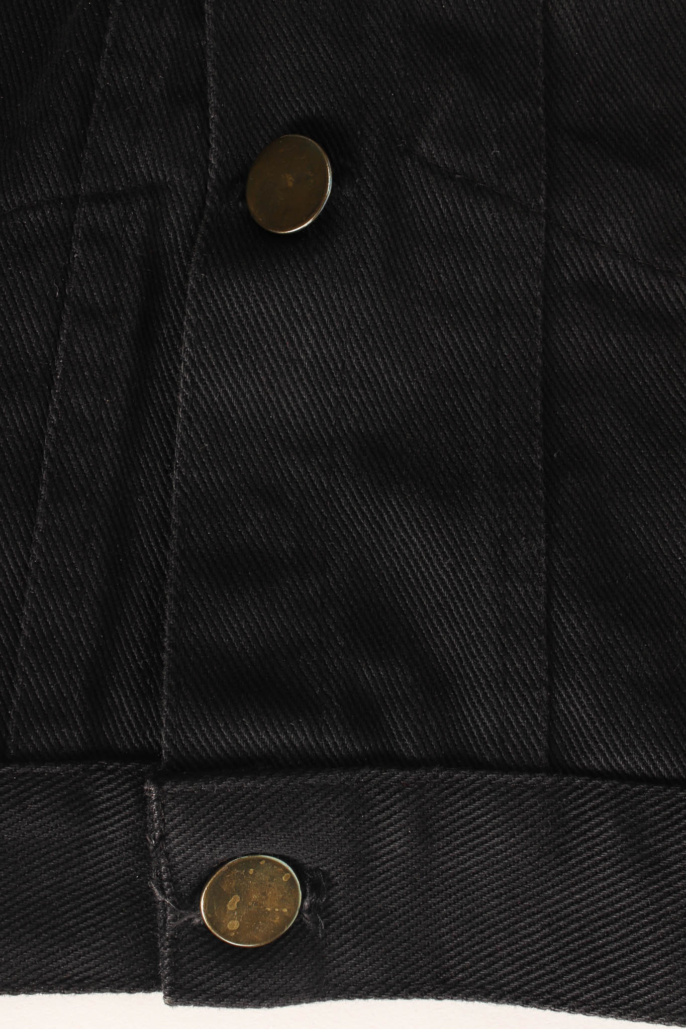 Studded Rhinestone Crop Denim Jacket - Image 11