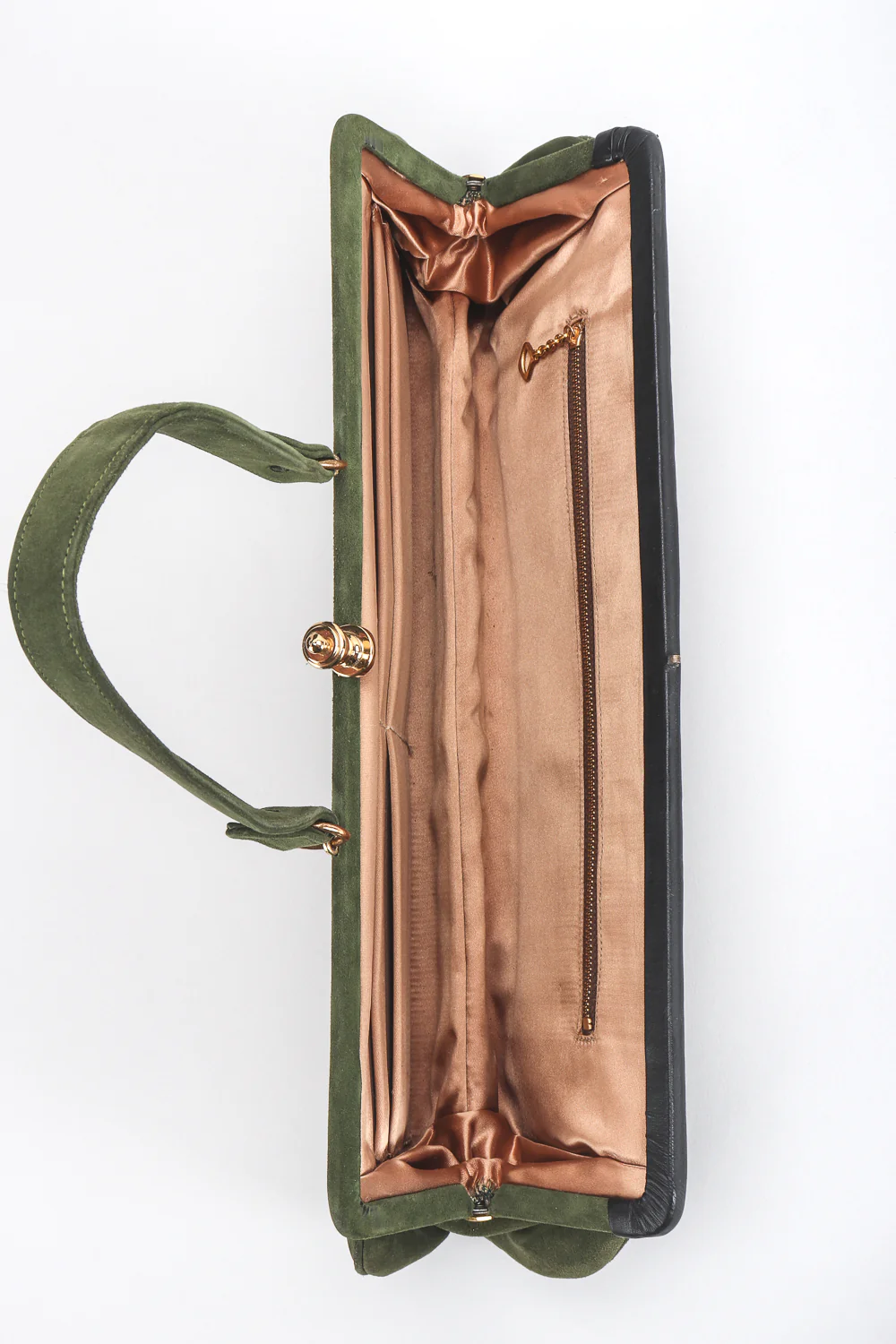 Studded Suede Baguette - Image 11
