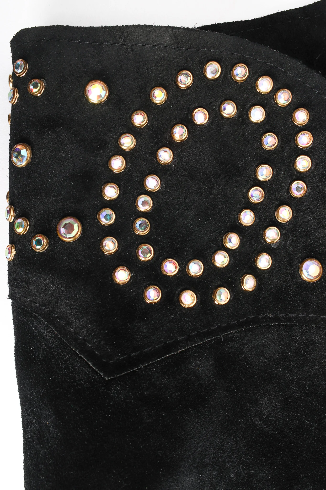 Studded Suede Chap Skirt Belt - Image 10
