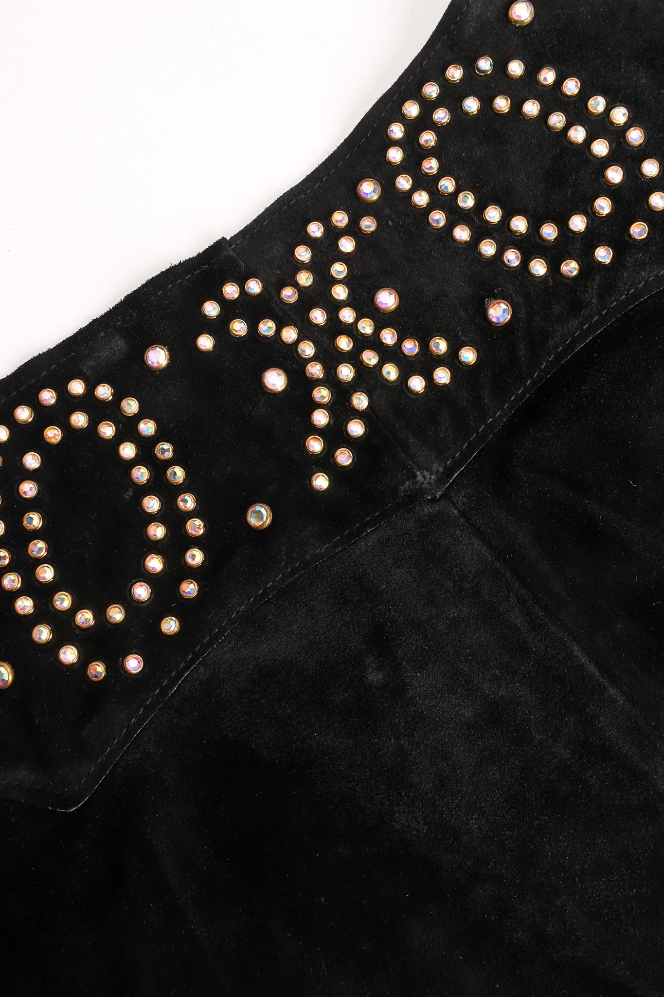 Studded Suede Chap Skirt Belt - Image 8