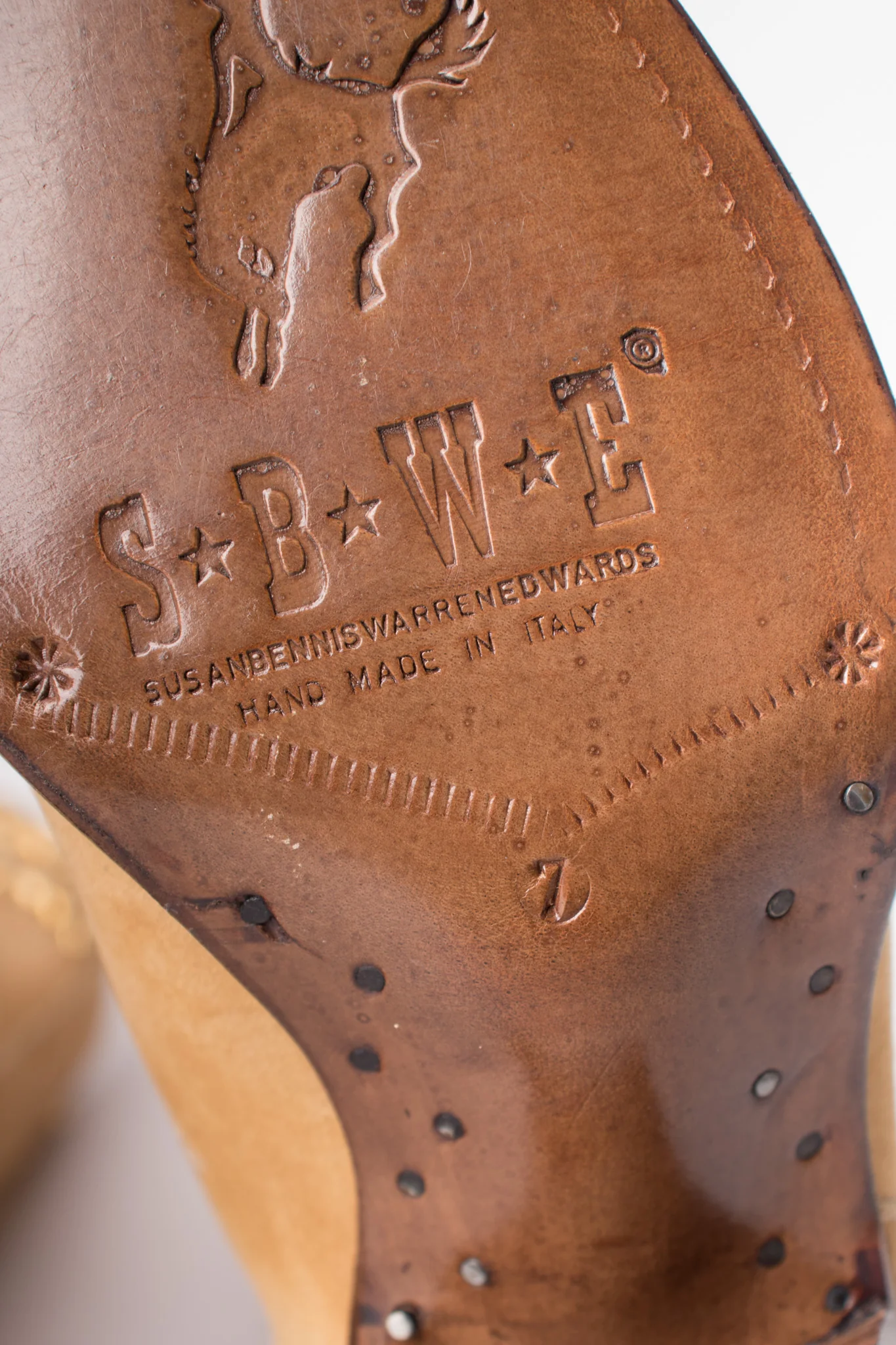 Studded Suede Fringe Boots - Image 19