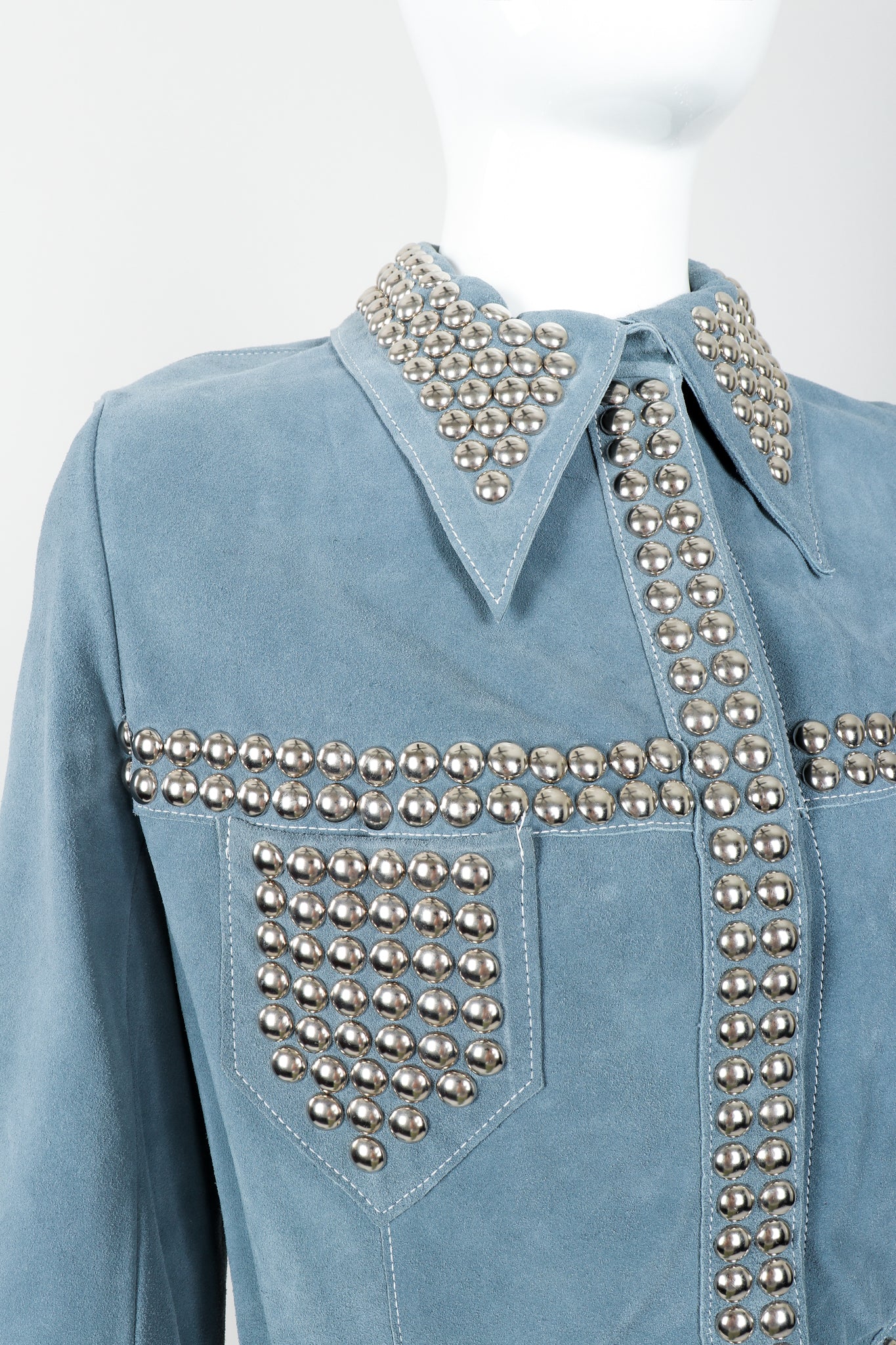 Studded Suede Jacket - Image 2