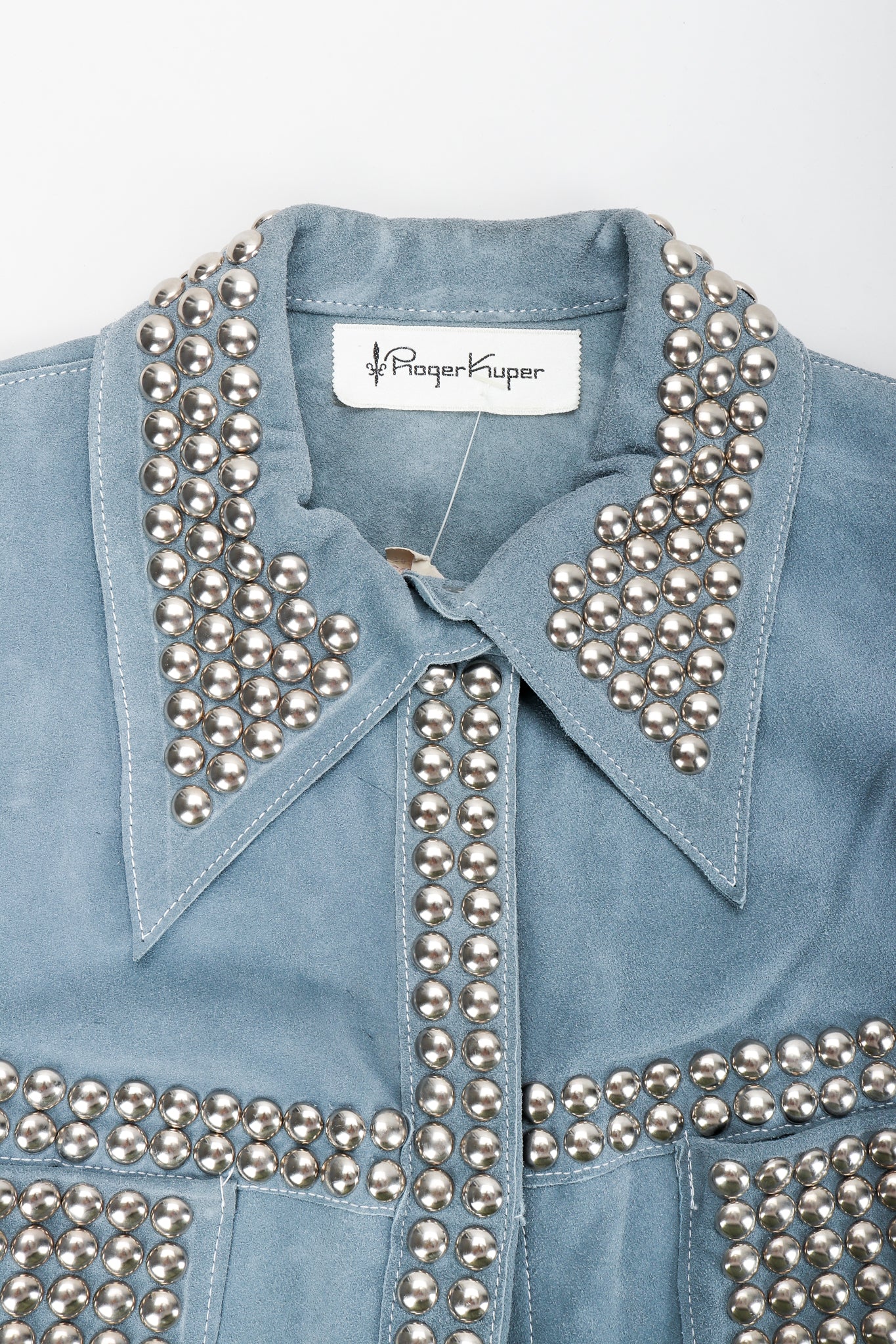 Studded Suede Jacket - Image 6