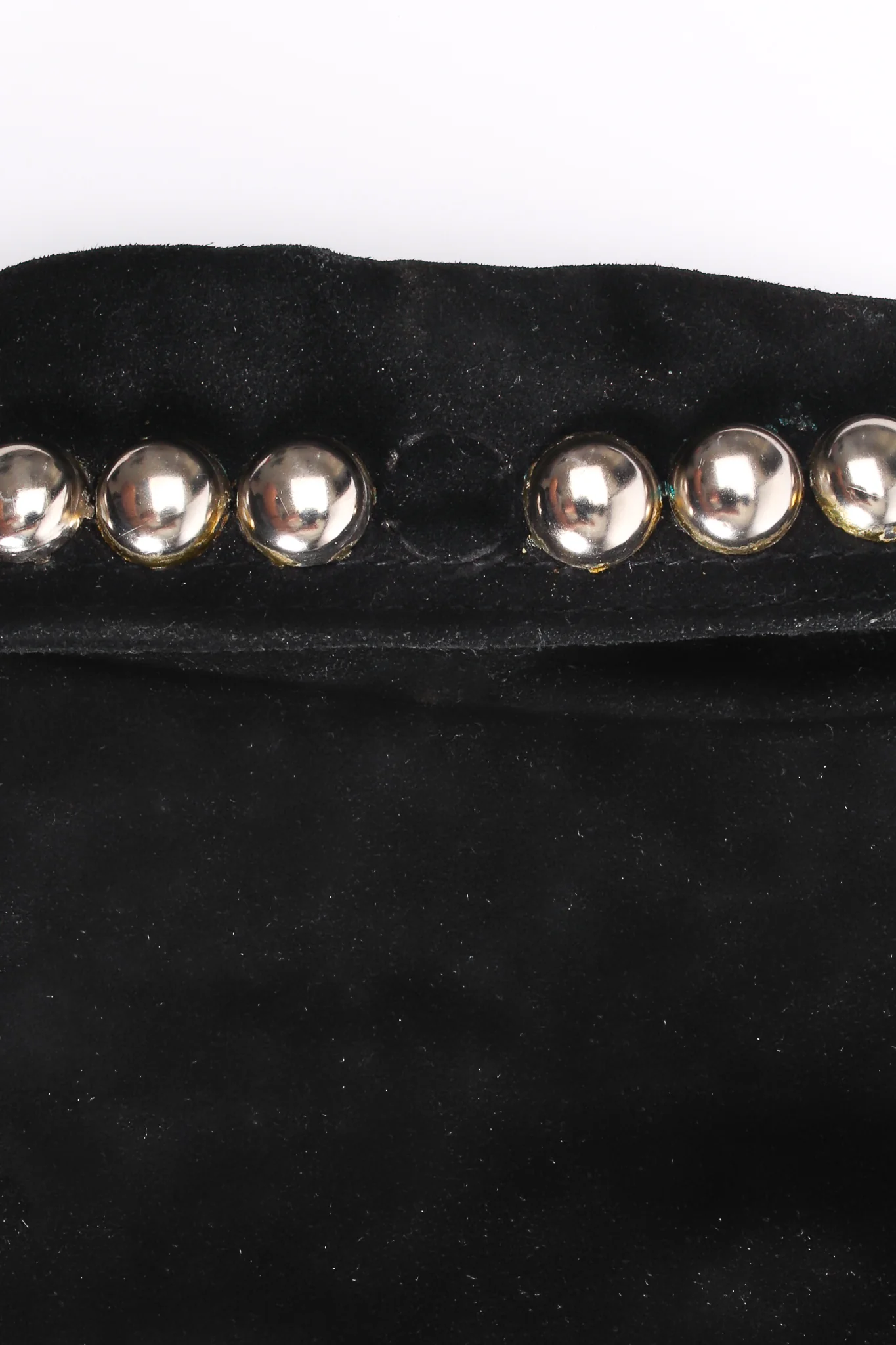 Studded Suede Moto Jacket - Image 9