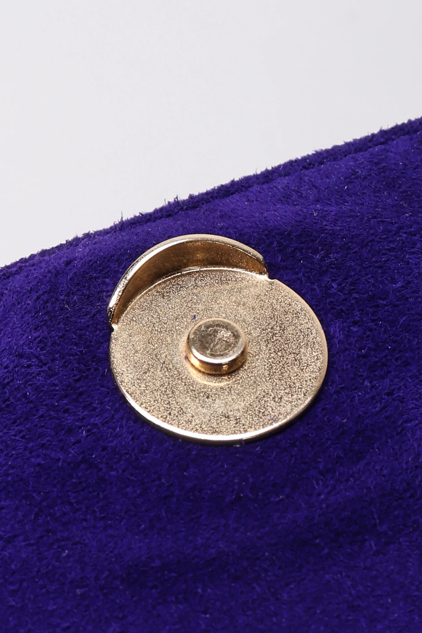 Suede Anvil Envelope Clutch - Image 12