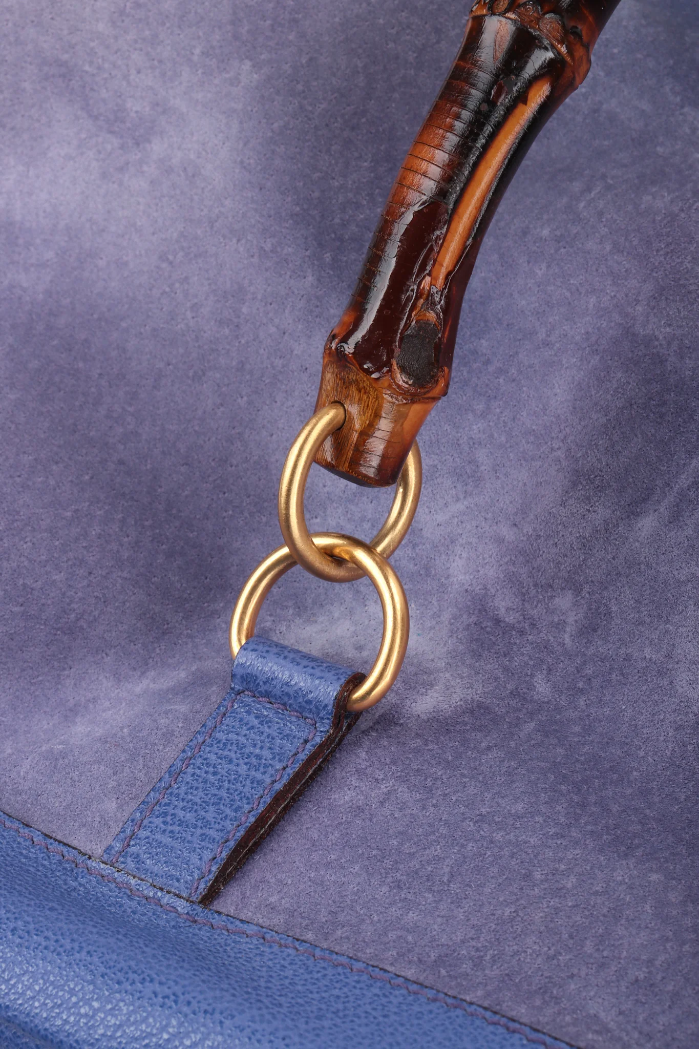 Suede Bamboo Backpack - Image 9