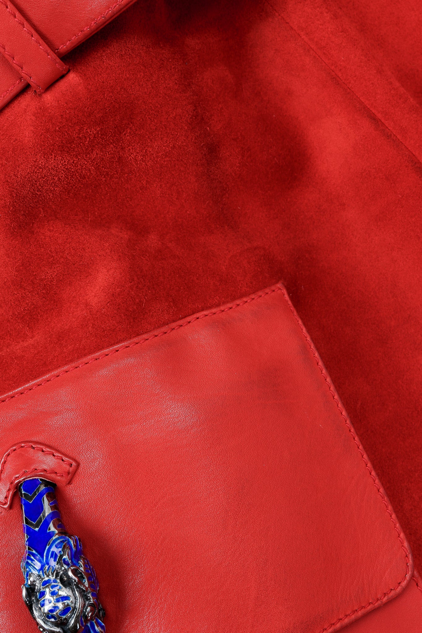 Suede Dionysus Trench Coat - Image 19