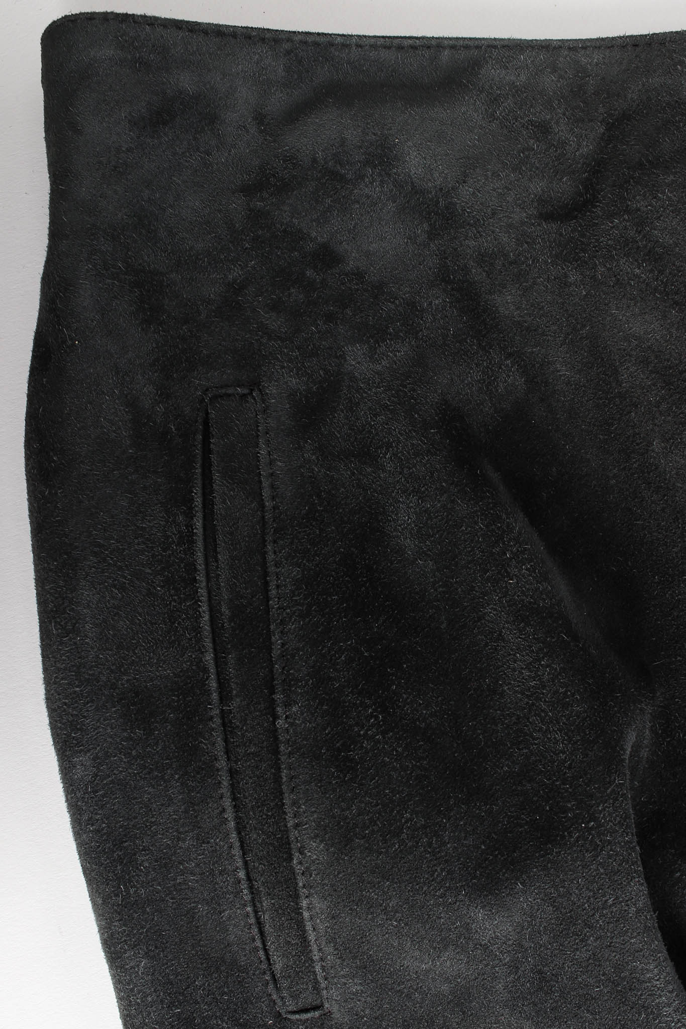 Suede Fringe Drape Pant - Image 7