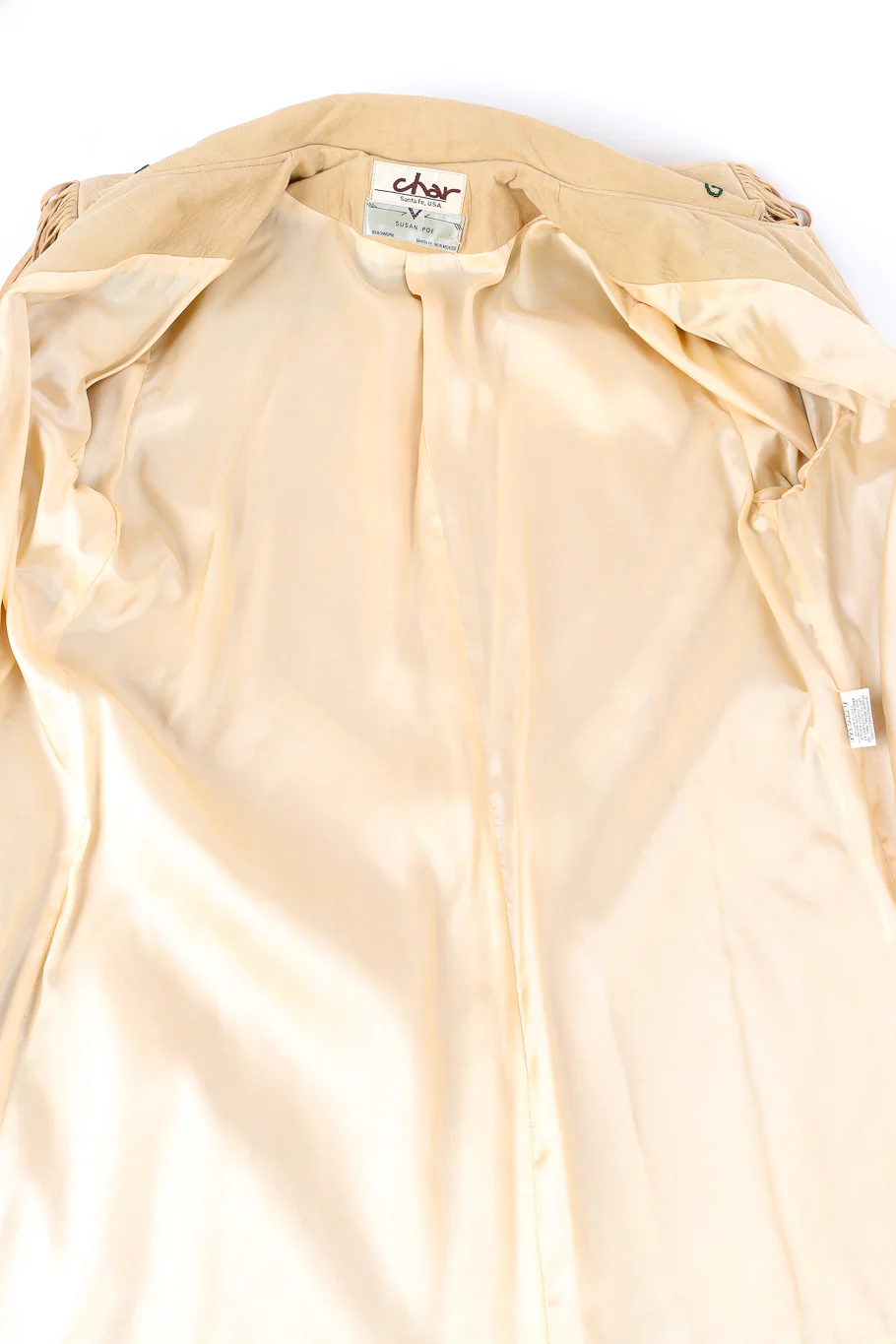 Suede Fringe Flower Jacket - Image 9
