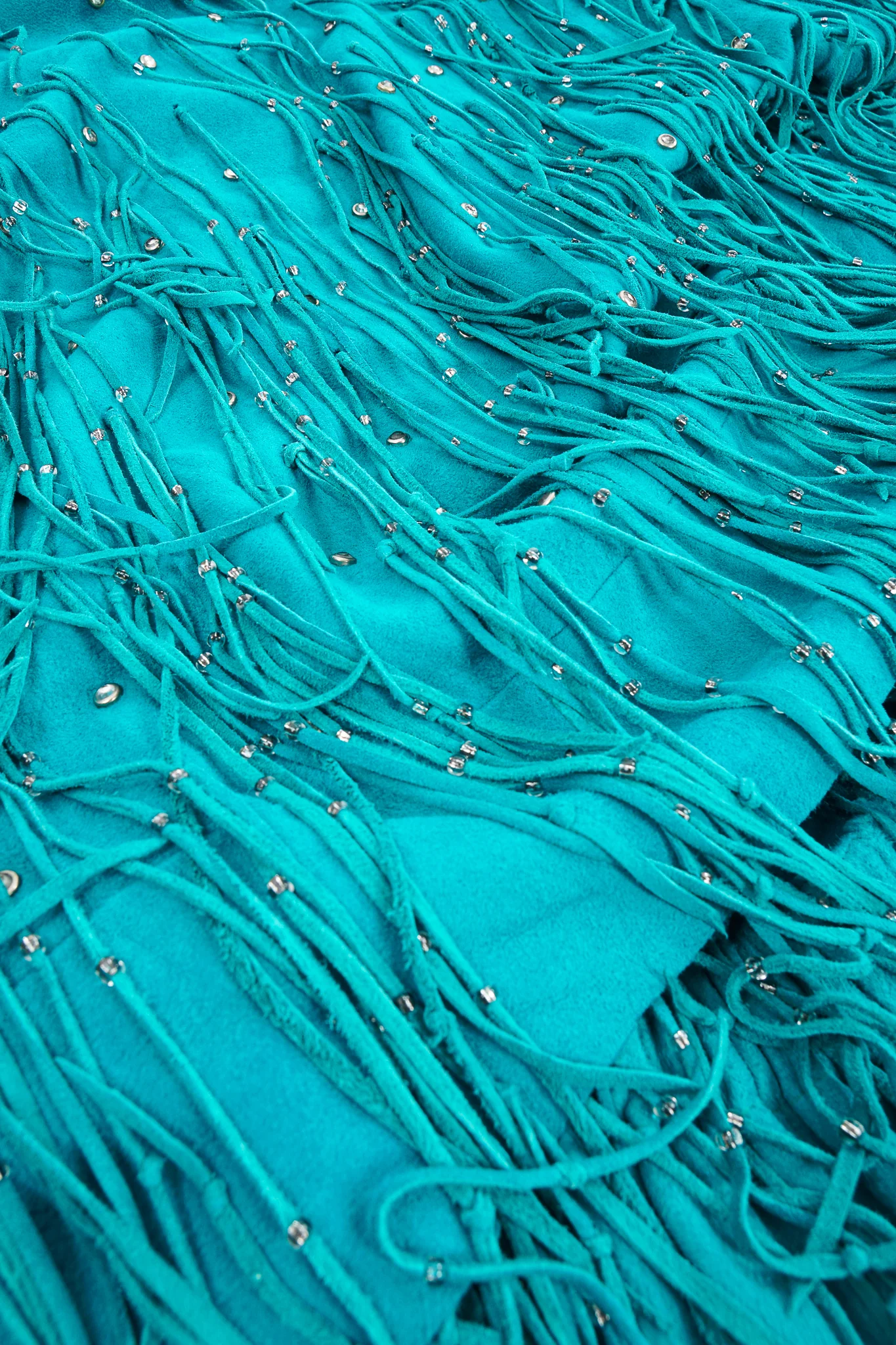 Suede Fringe Top & Pant Set - Image 13