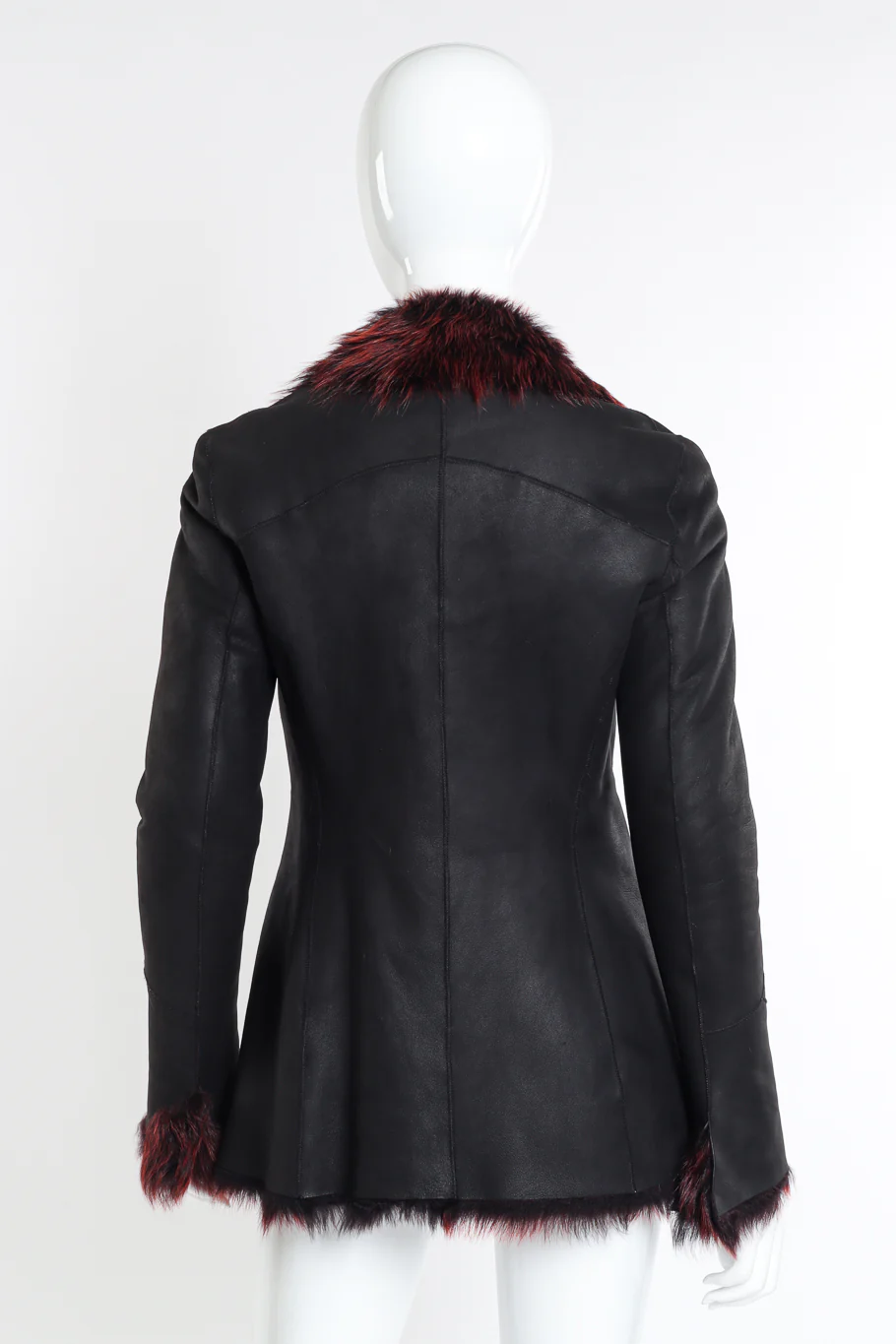 Suede Fur Jacket - Image 3