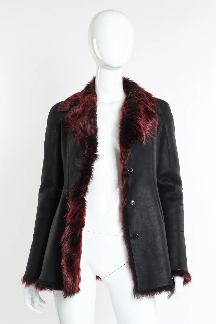 Suede Fur Jacket - Image 4