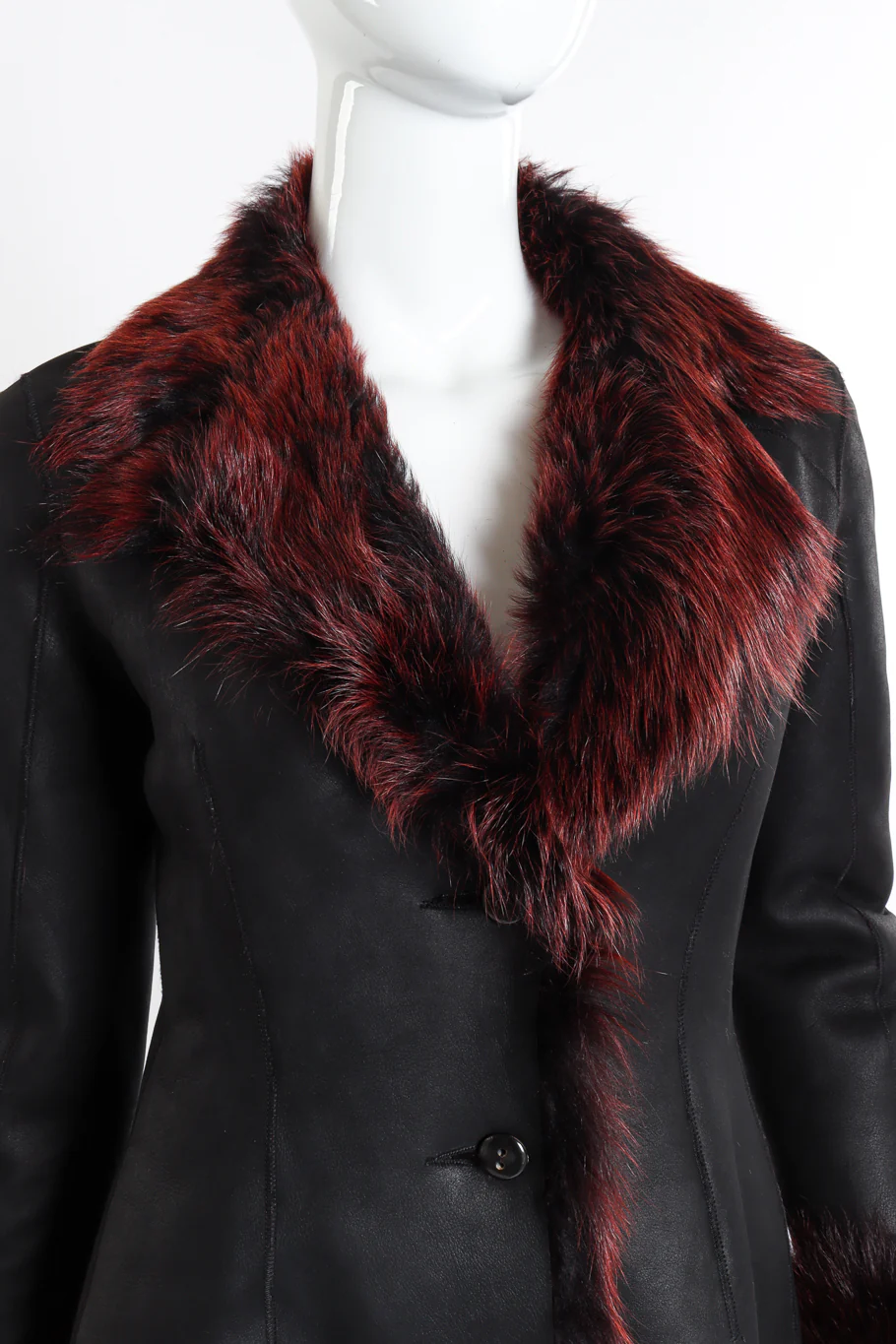 Suede Fur Jacket - Image 5