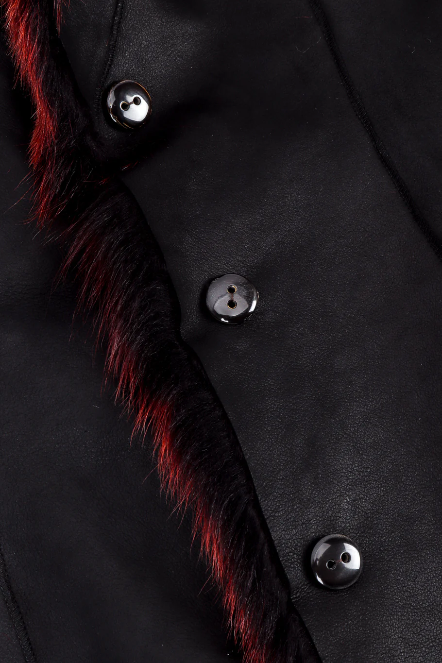 Suede Fur Jacket - Image 6