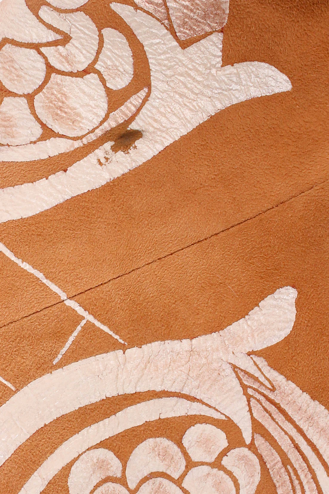Suede Leaf Print Duster - Image 10