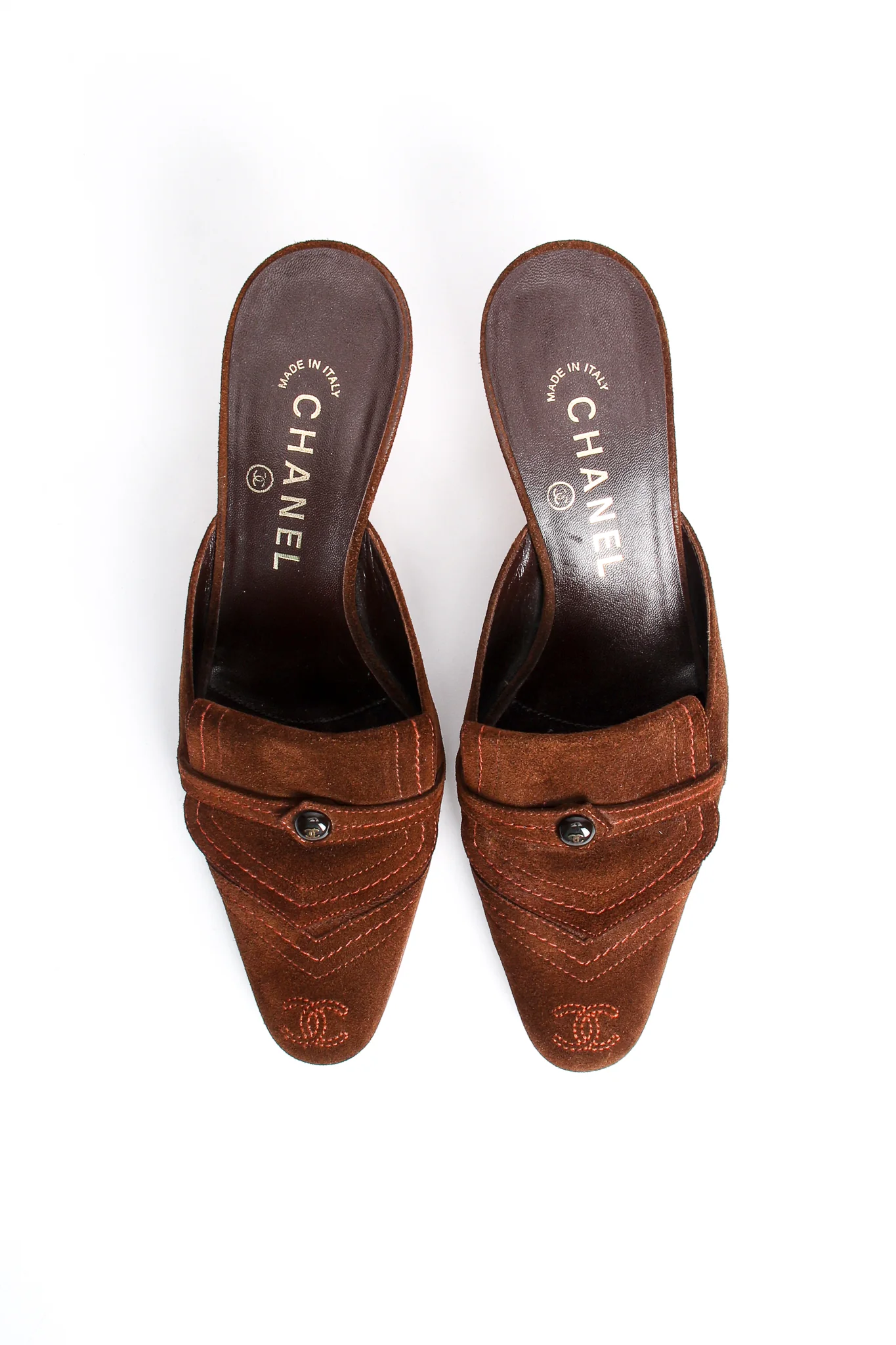 Suede Loafer Mules - Image 6