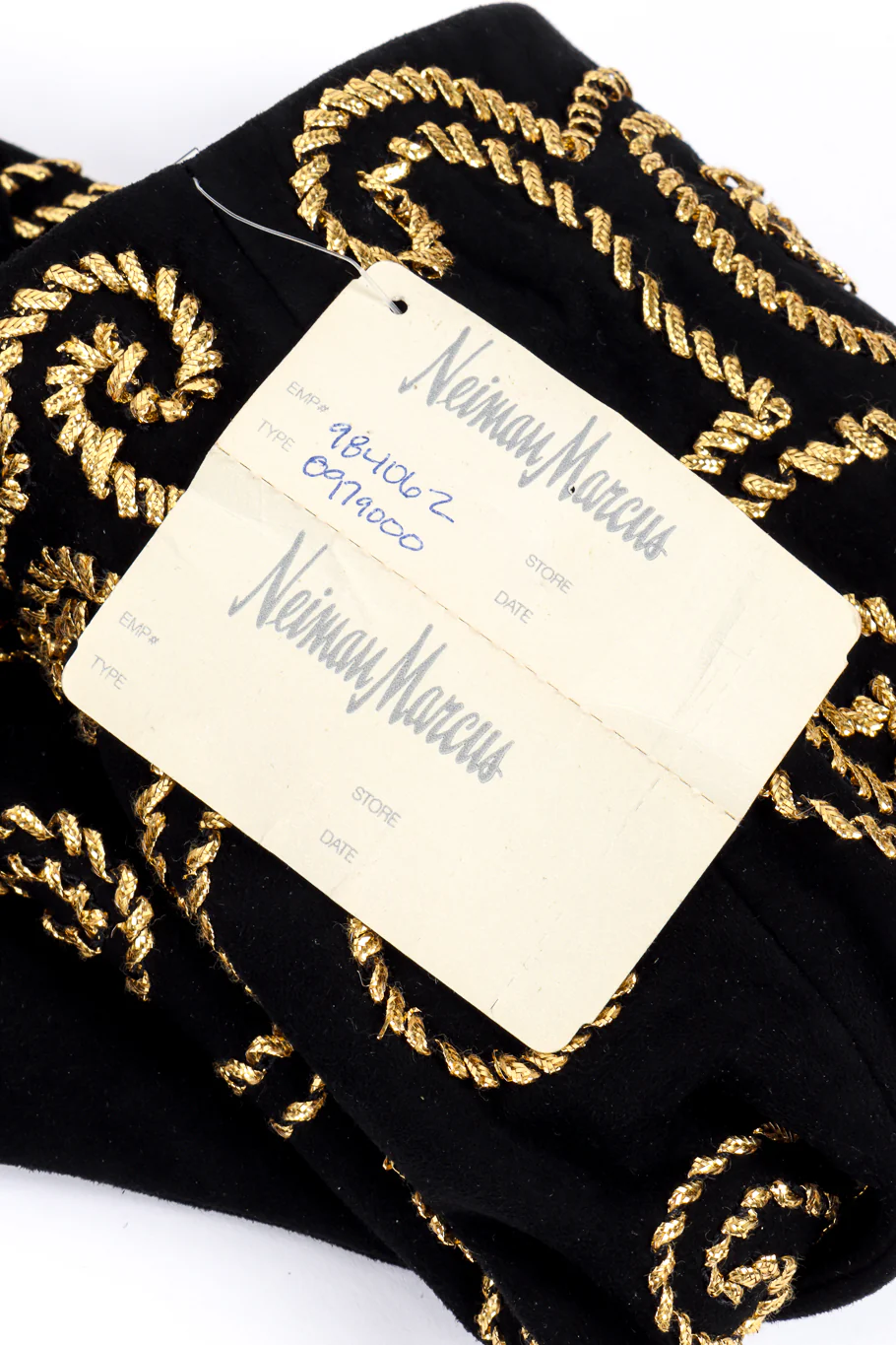 Suede Ribbon Swirl Bolero Jacket - Image 9