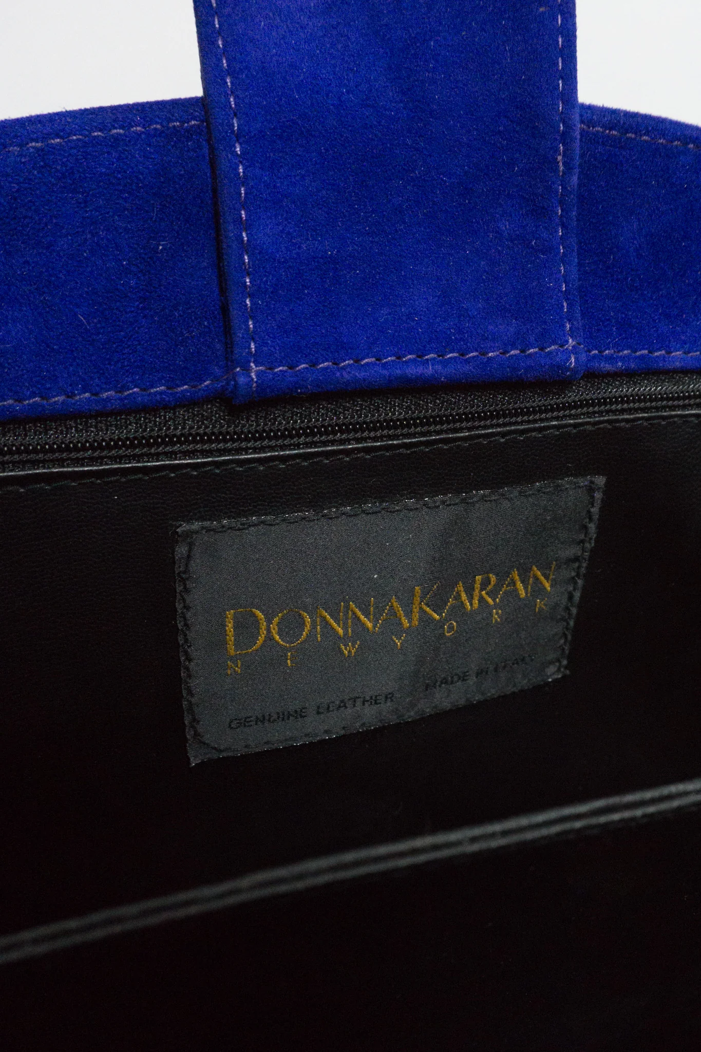 Suede Shaped Handbag - Image 9
