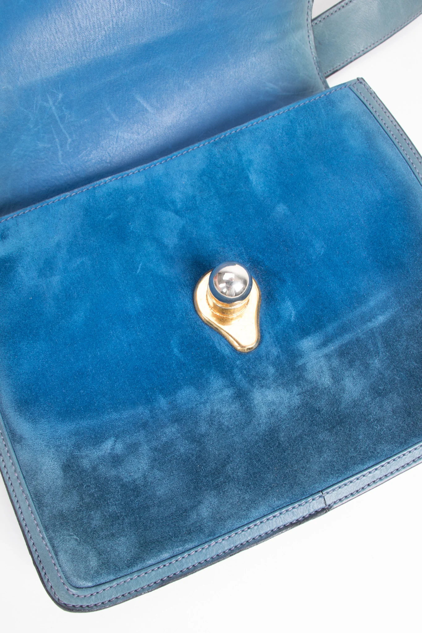 Suede Shoulder Bag - Image 14