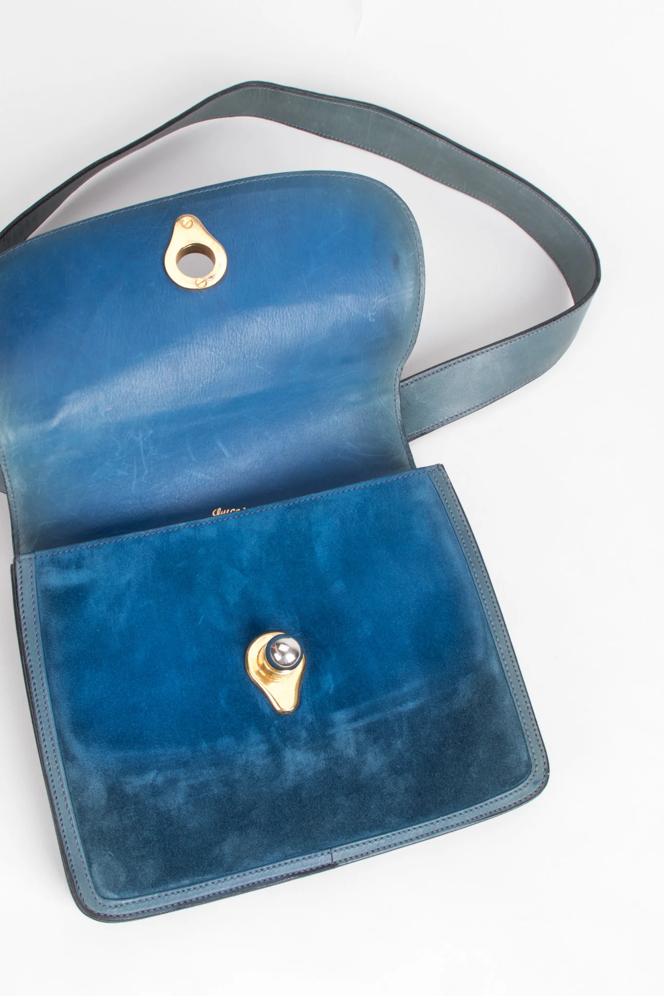 Suede Shoulder Bag - Image 15