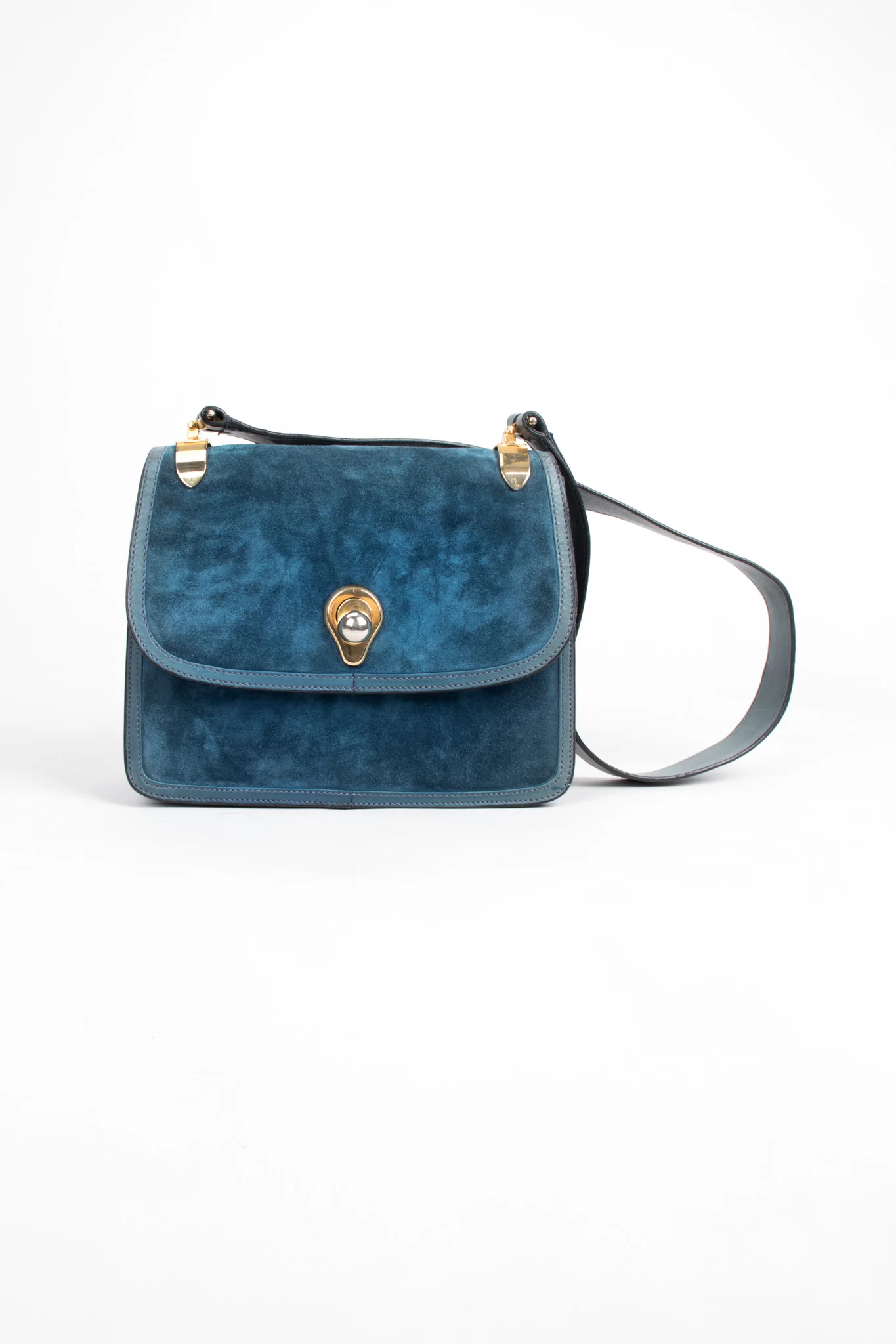 Suede Shoulder Bag - Image 3