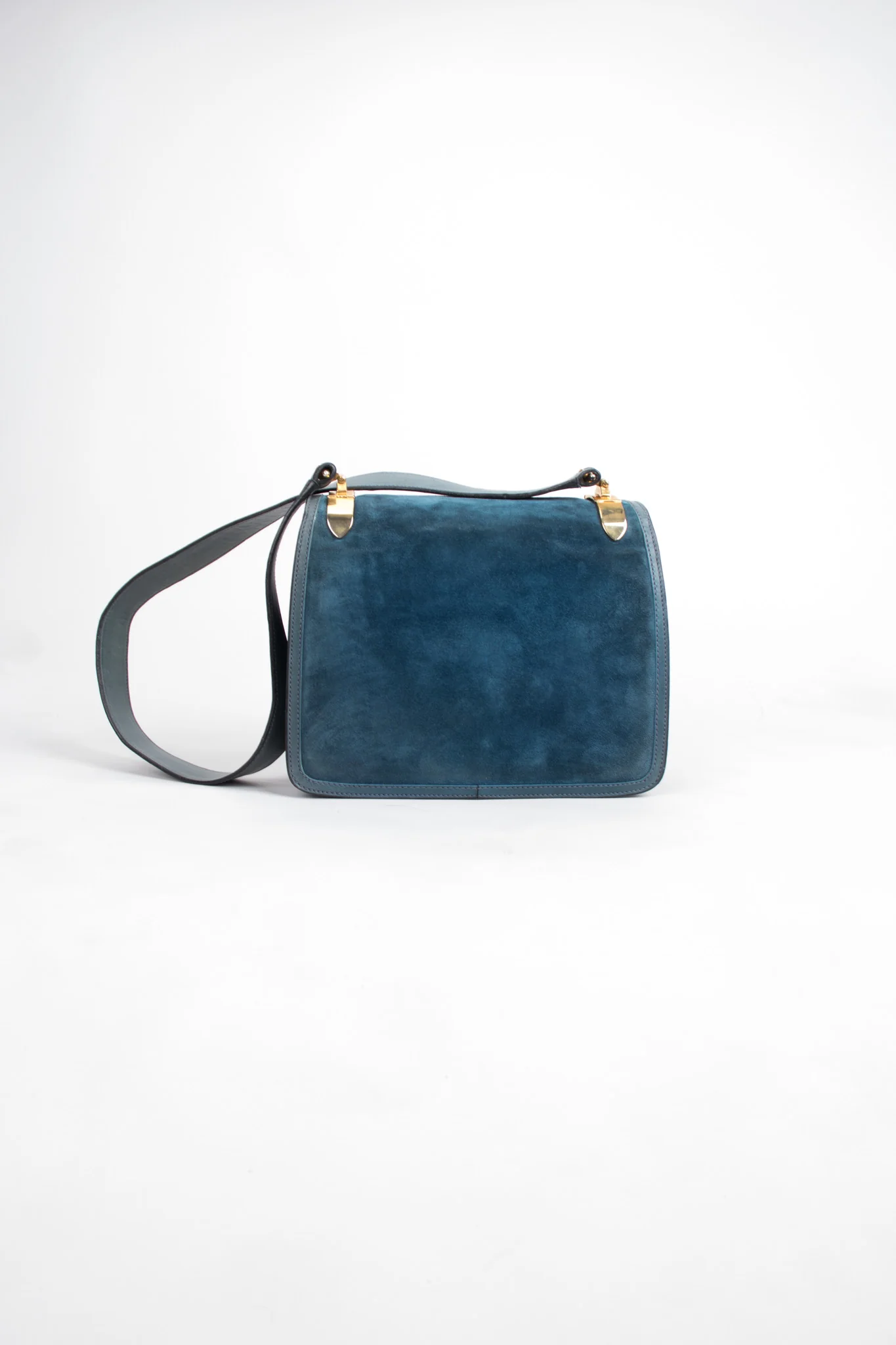 Suede Shoulder Bag - Image 6