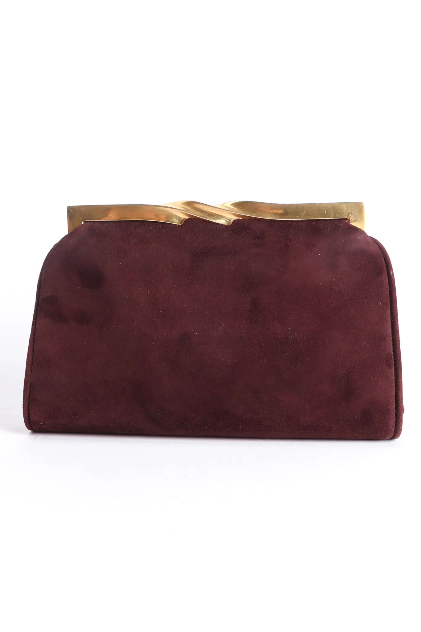 Suede Slim Convertible Clutch - Image 3