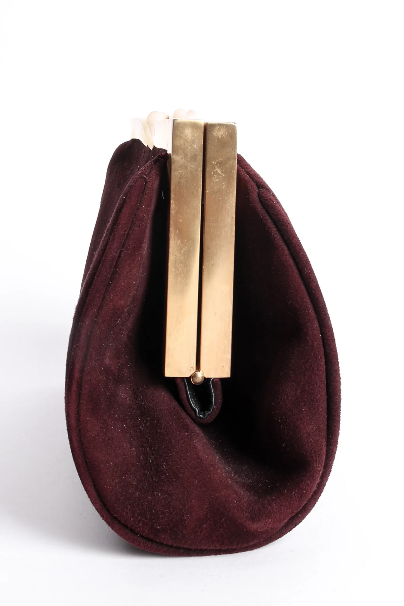 Suede Slim Convertible Clutch - Image 7