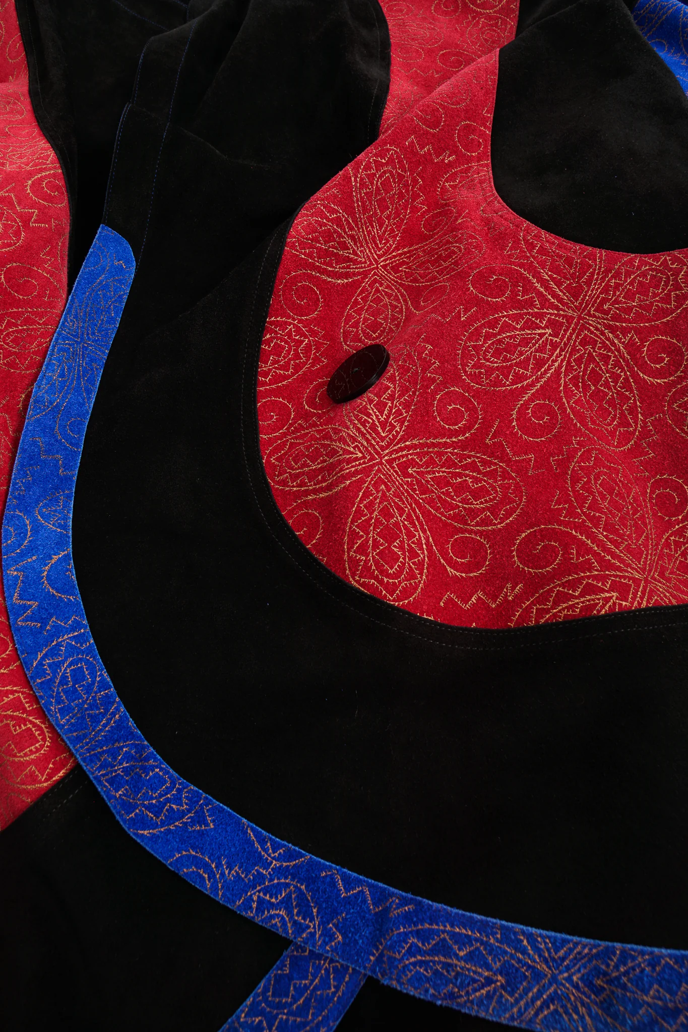 Suede Swirl Cocoon Coat - Image 11