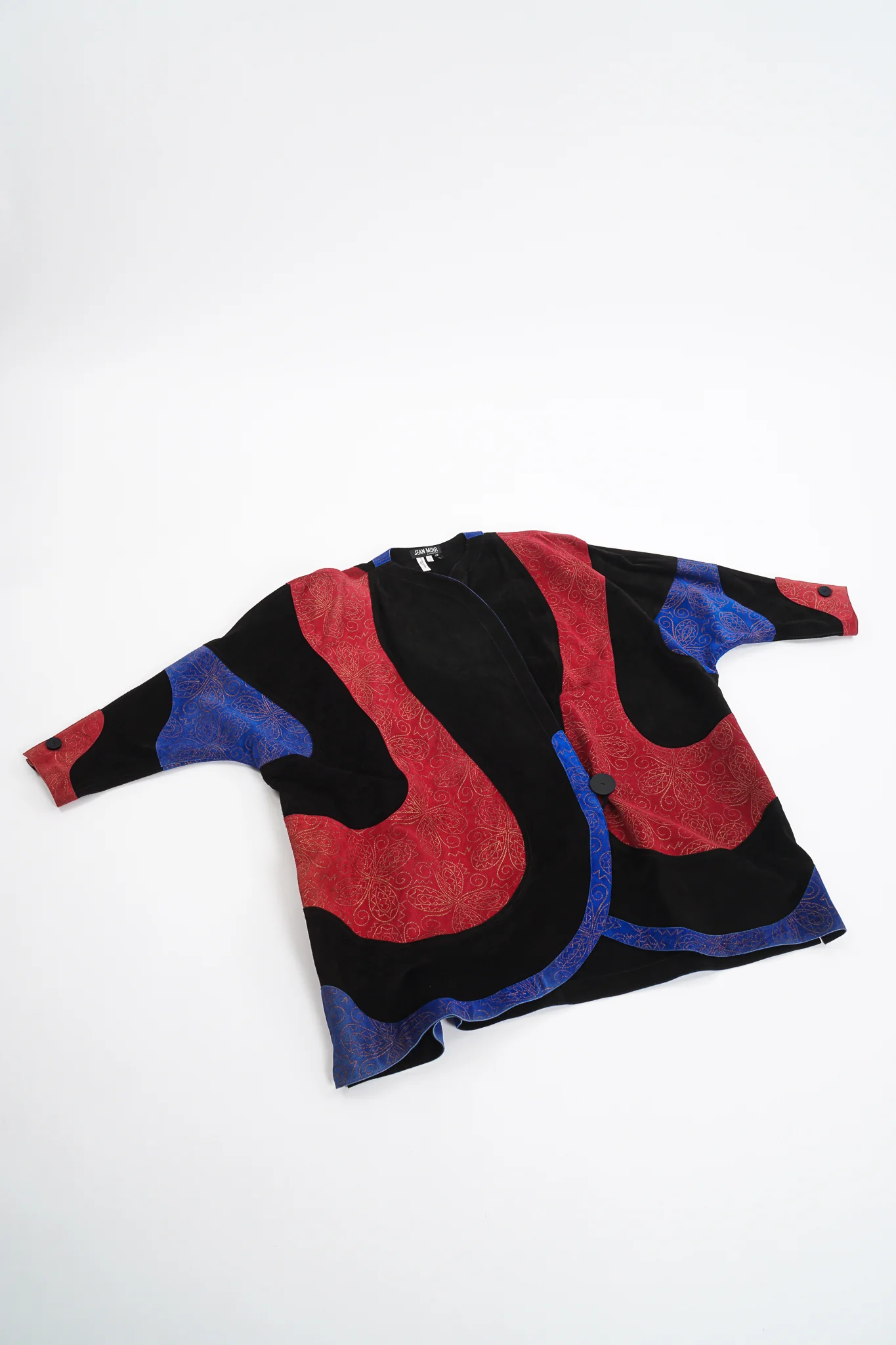 Suede Swirl Cocoon Coat - Image 12