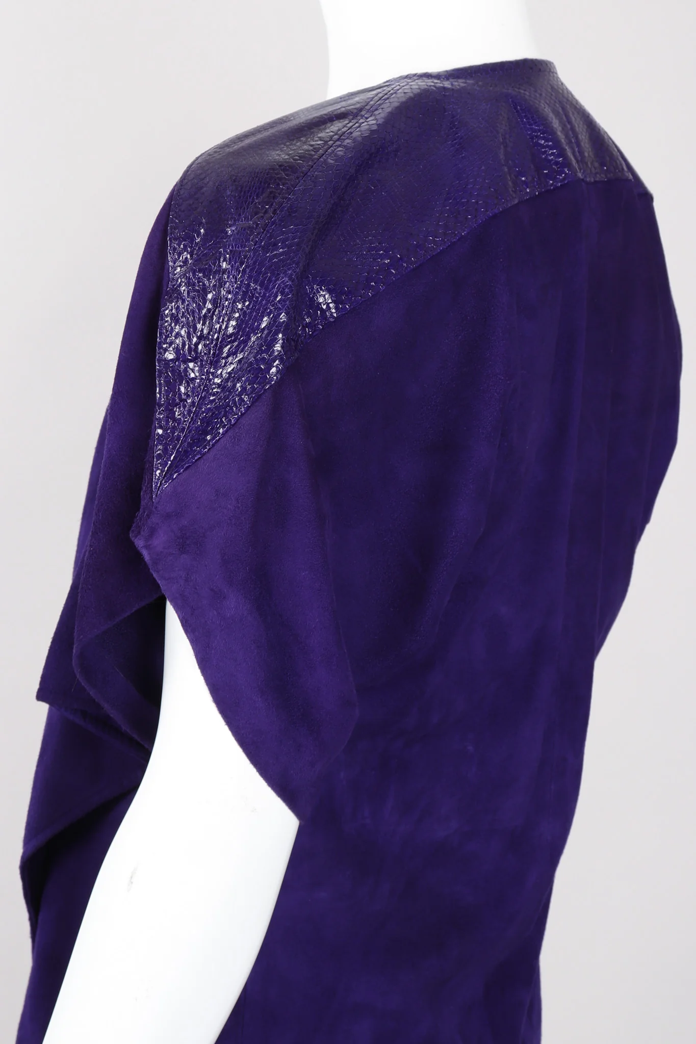 Suede Top Skirt & Jacket Set - Image 19