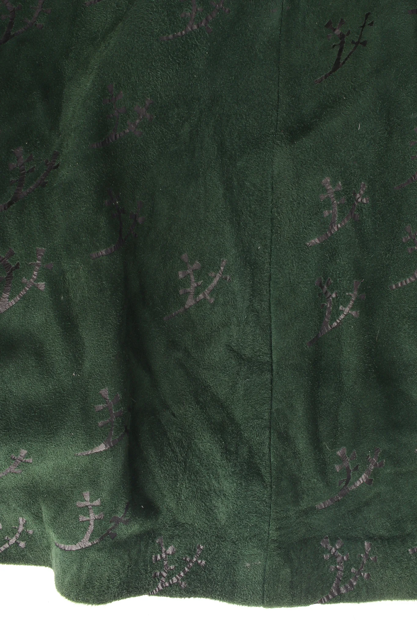 Suede & Velvet Patchwork Jacket - Image 8