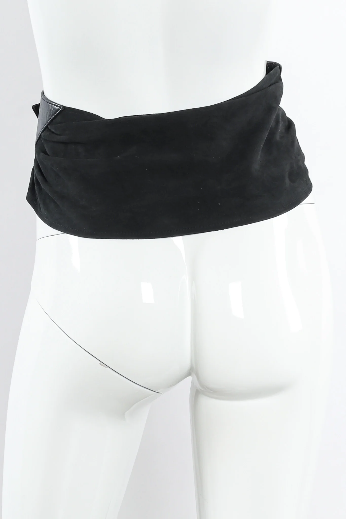 Suede Wrap Waist Belt - Image 3