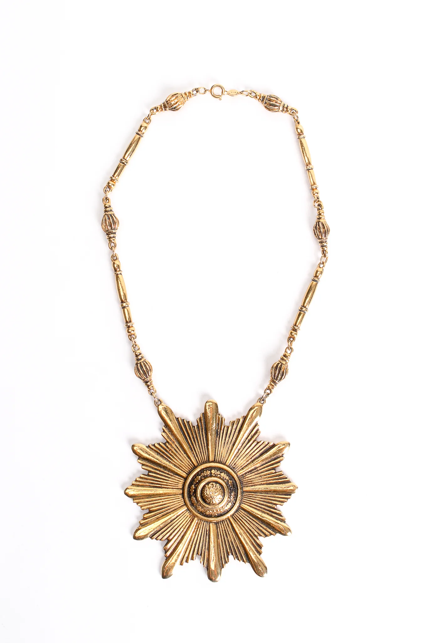 Sunburst Plate Necklace - Image 3