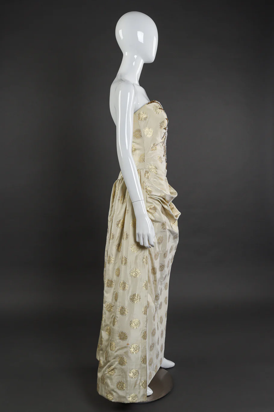 Sunburst Strapless Gown - Image 2